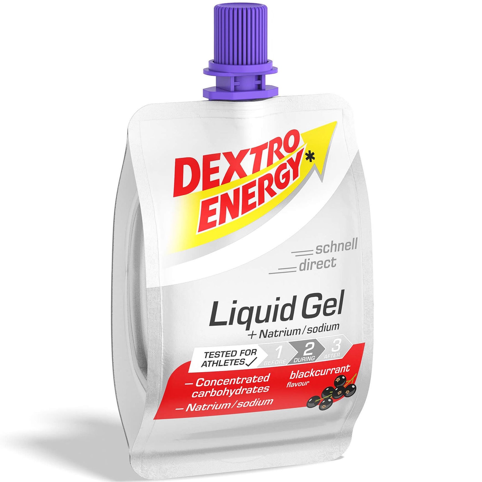 DEXTRO ENERGY Liquid Gel - Kombination aus schnell verfügb. Kohlenhydraten -  mit Natrium