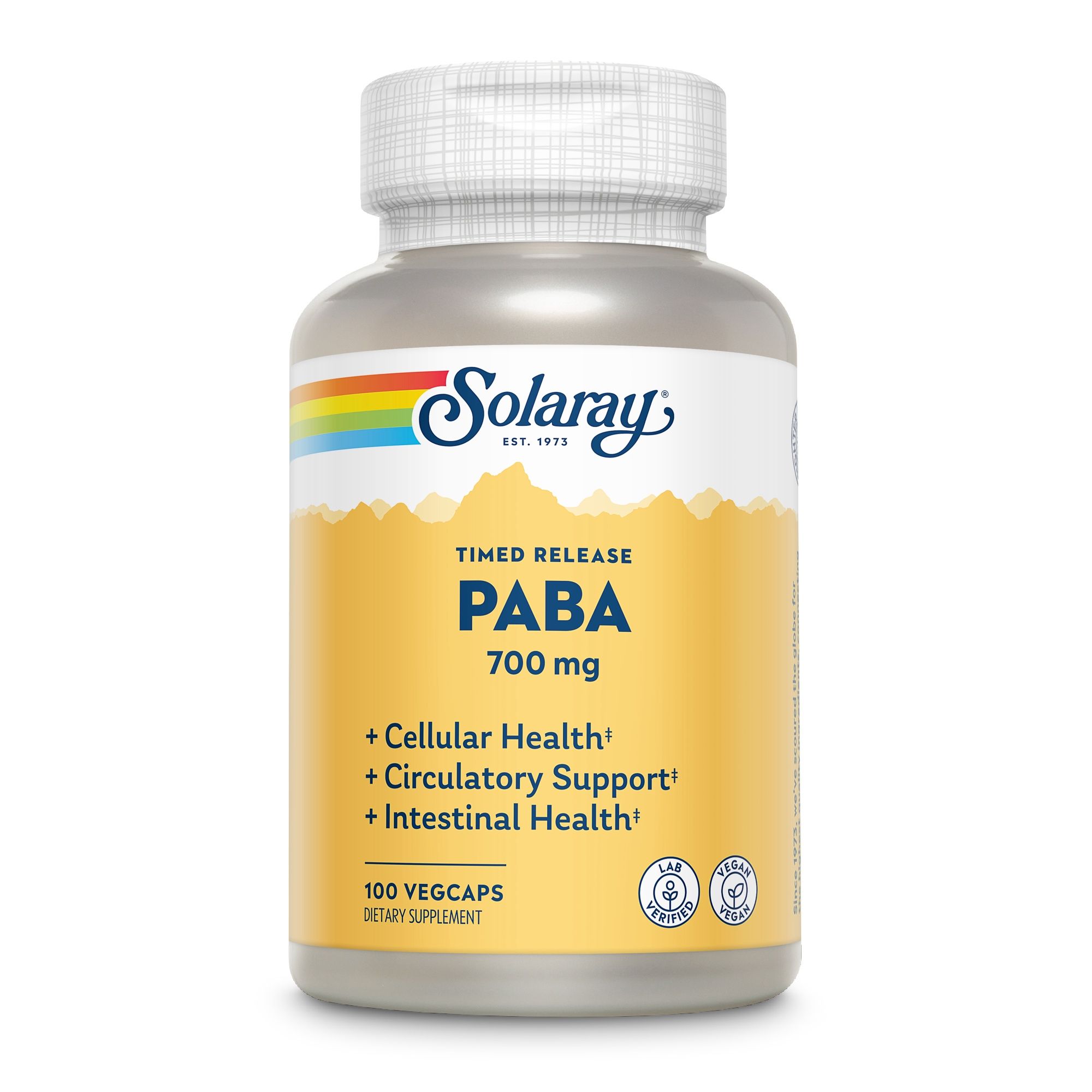 Solaray Paba 700 mg 100 St Kapseln