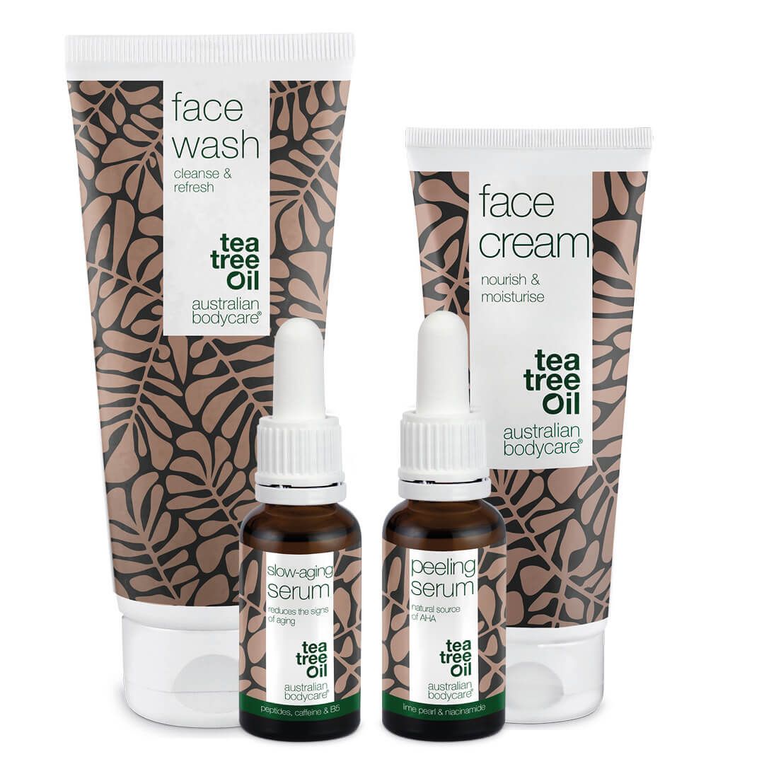 Australian Bodycare 4er Paket mit Anti–Age Produkten für reife Haut (50+)