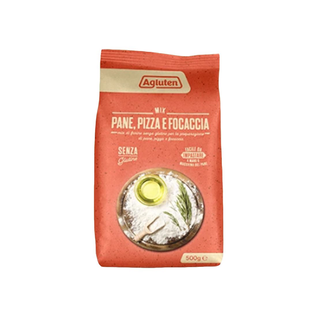 Mix Pane Pizza e Focaccia Senza Glutine - Agluten