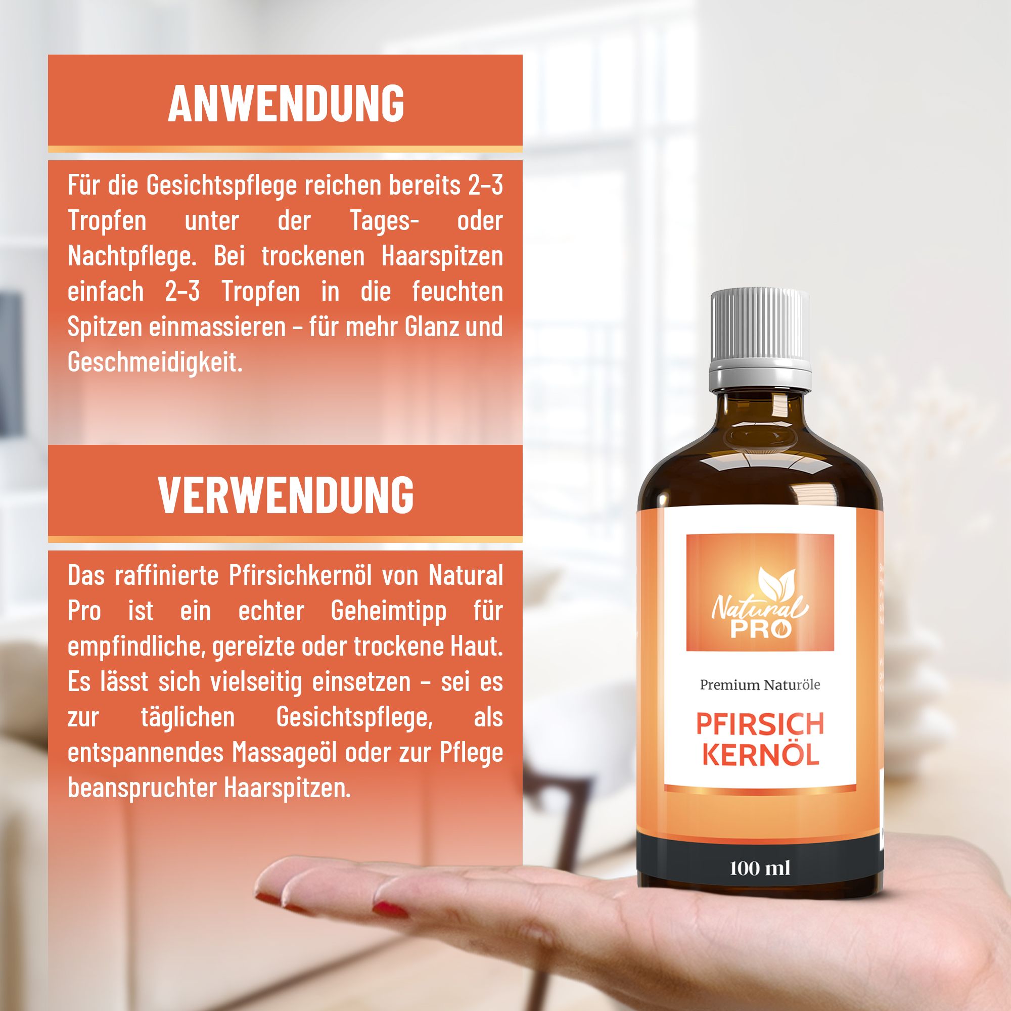 Natural Pro | Pfirsichkernöl