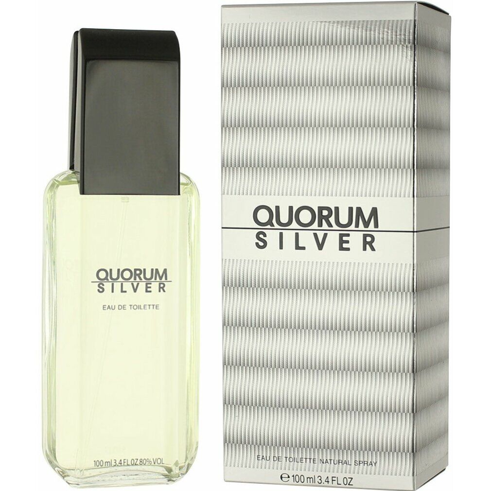 Antonio Puig Quorum Silver Eau de Toilette Spray
