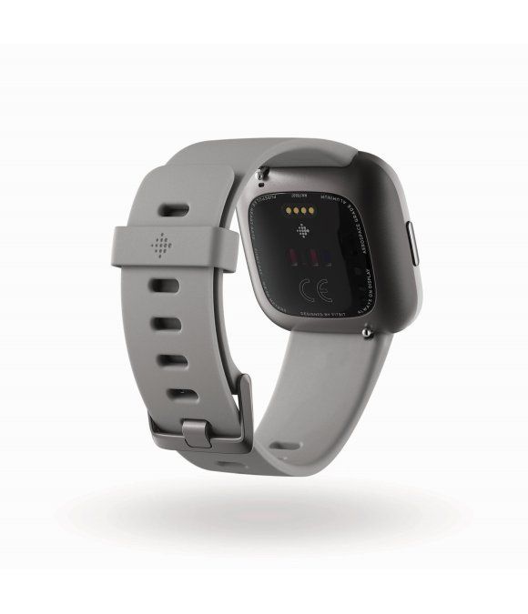 Pulsuhr / Tracker fitbit - Smartwatch - Versa 2 (NFC) - Stone-Mist Grey - FB507GYSR