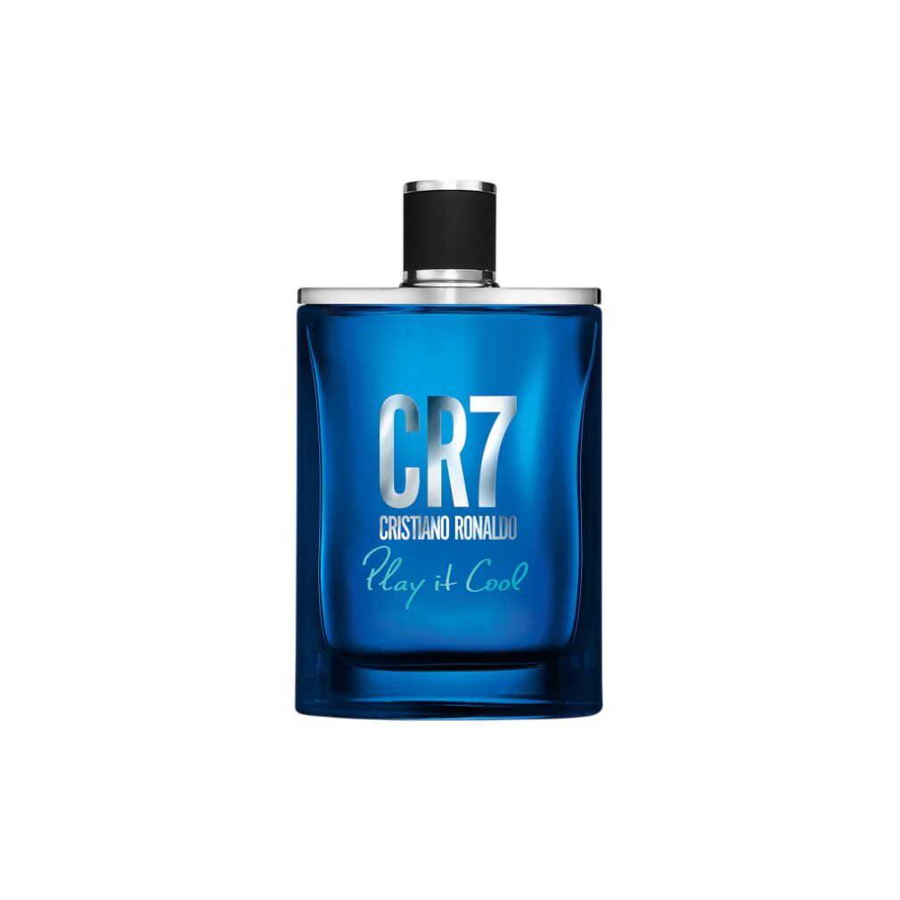 Cristiano Ronaldo CR7 Play It Cool Eau de Toilette Flakon in Blau.