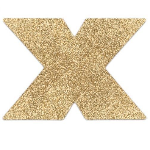 Bijoux - Goldene Kreuze Nippel Cover 1 St