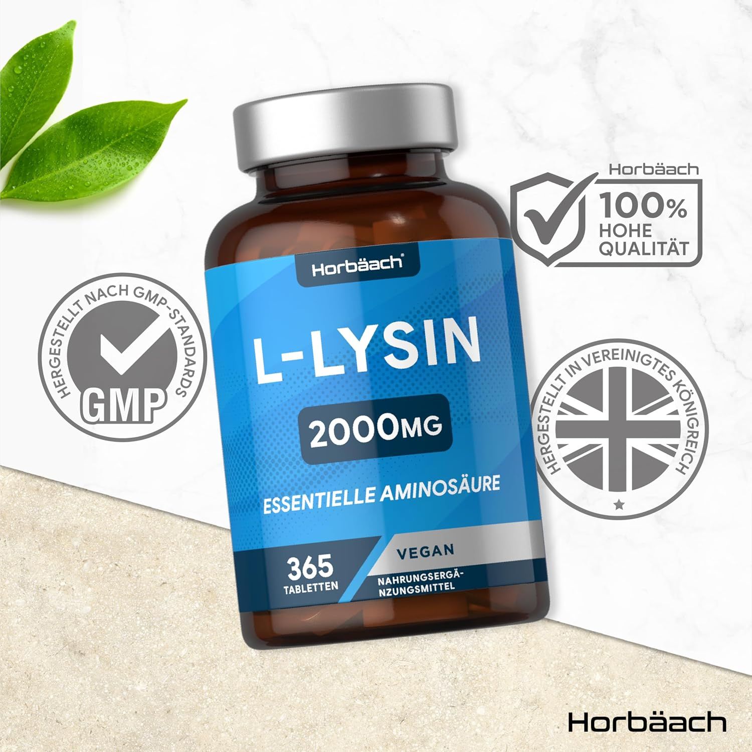 Horbaach L-Lysin 2000 mg Tabletten