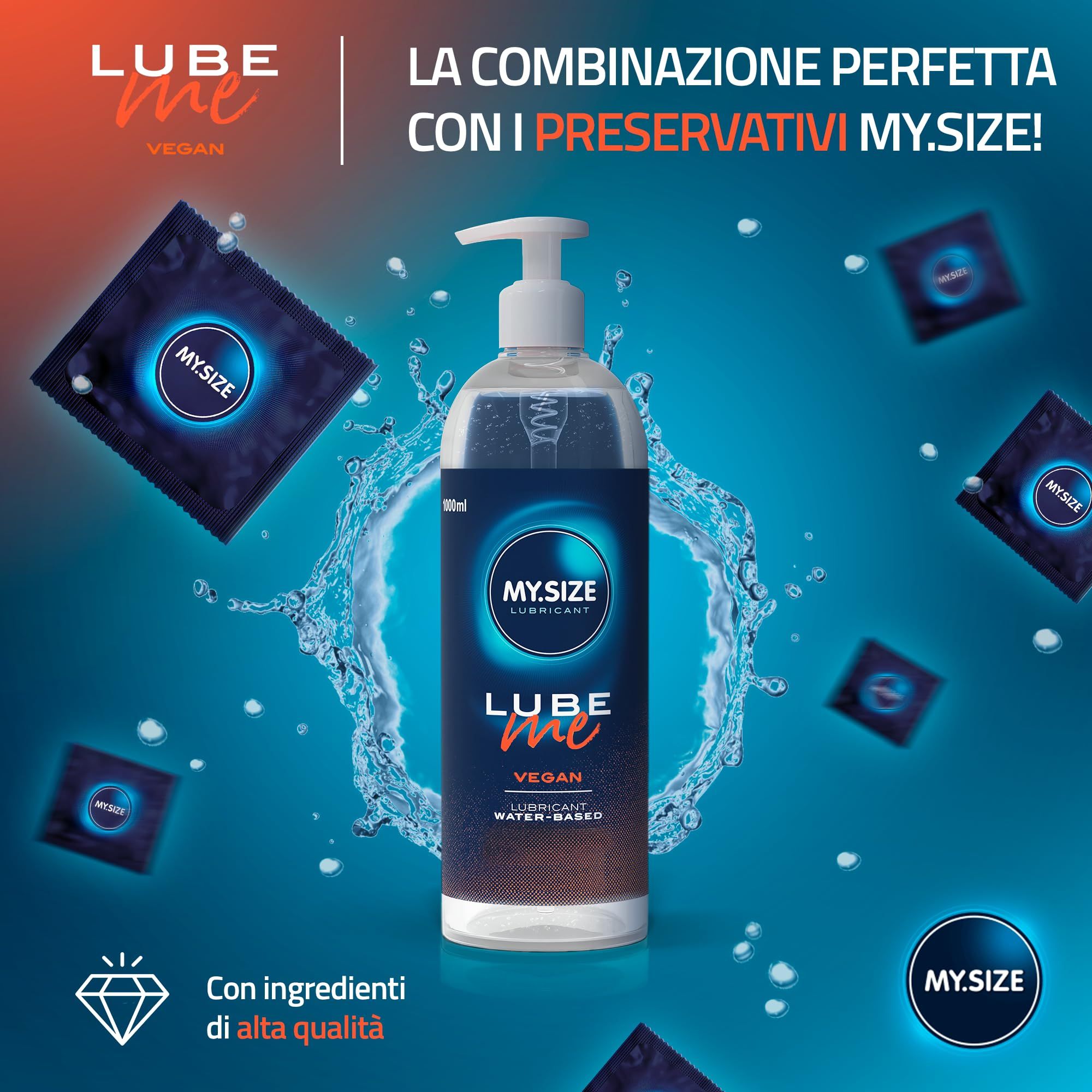 MY.SIZE Lube Me Premium Gleitgel Vegan