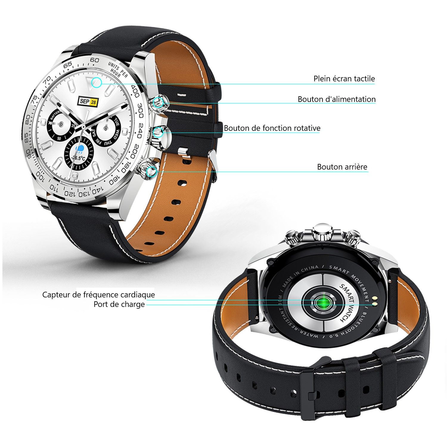 Platyne Multifunktionale Smartwatch