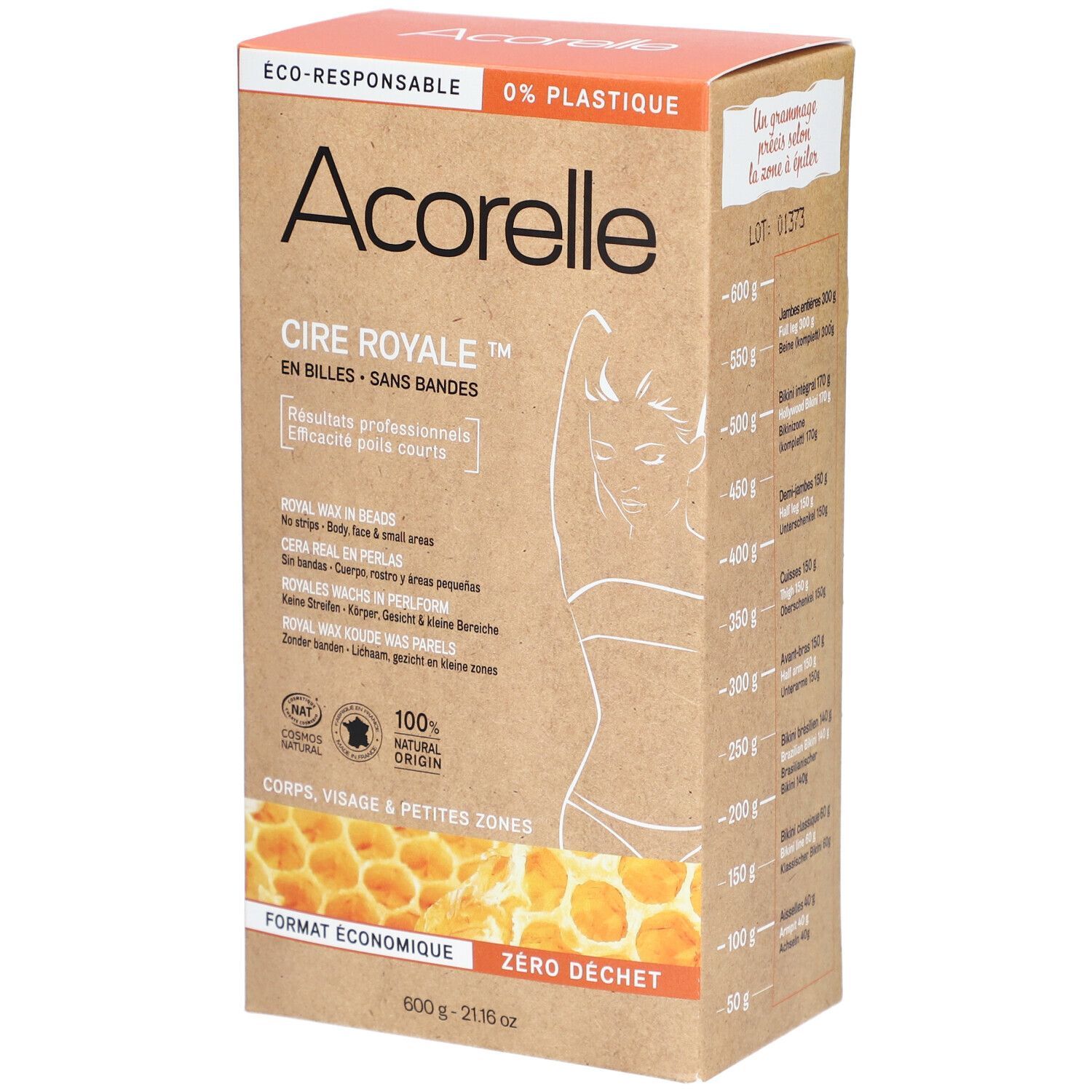 Acorelle Royales Wachs in Perlform 600g