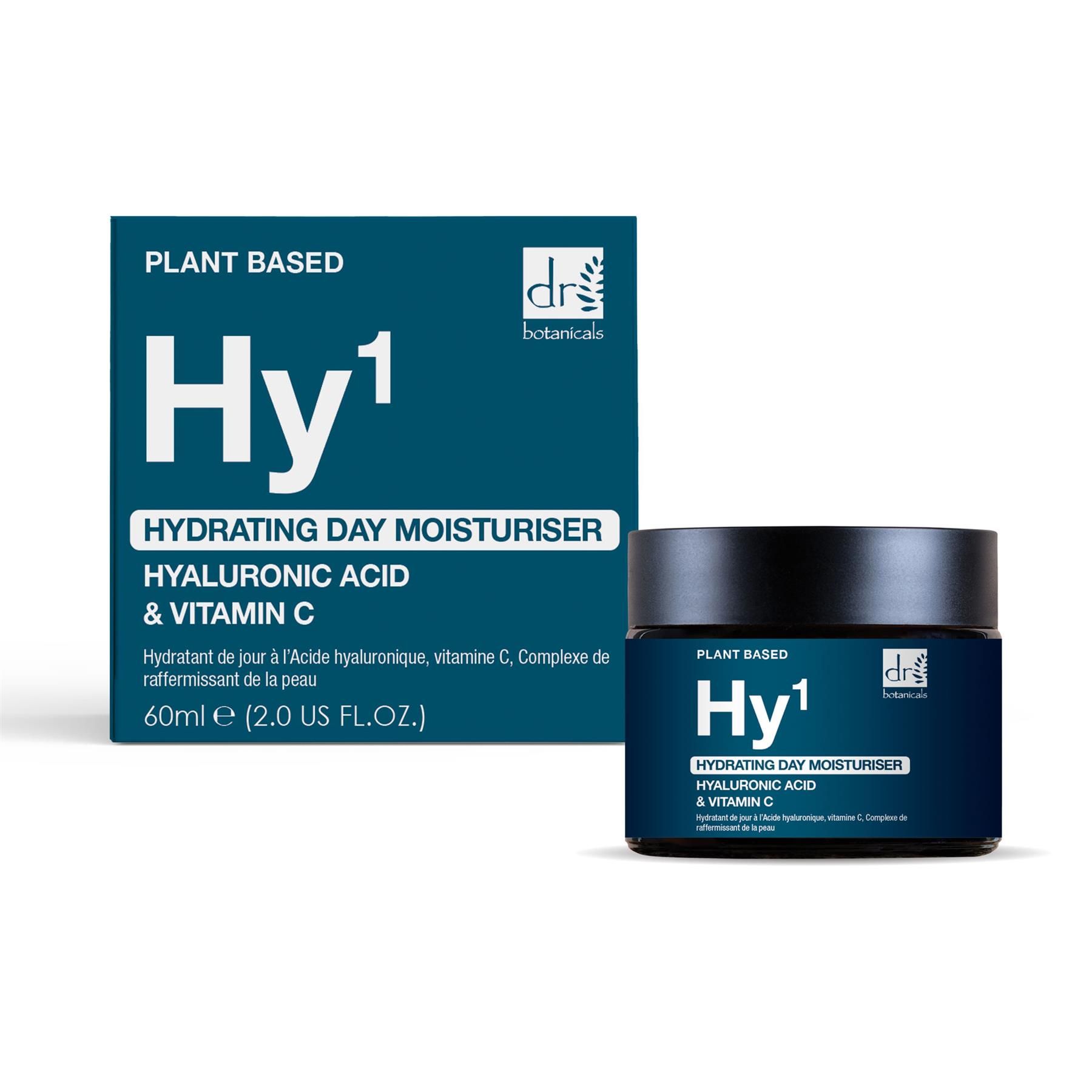 Dr. Botanicals Hy1 Feuchtigkeitsspendende Tagescreme mit Hyaluronsäure und Vitamin C.