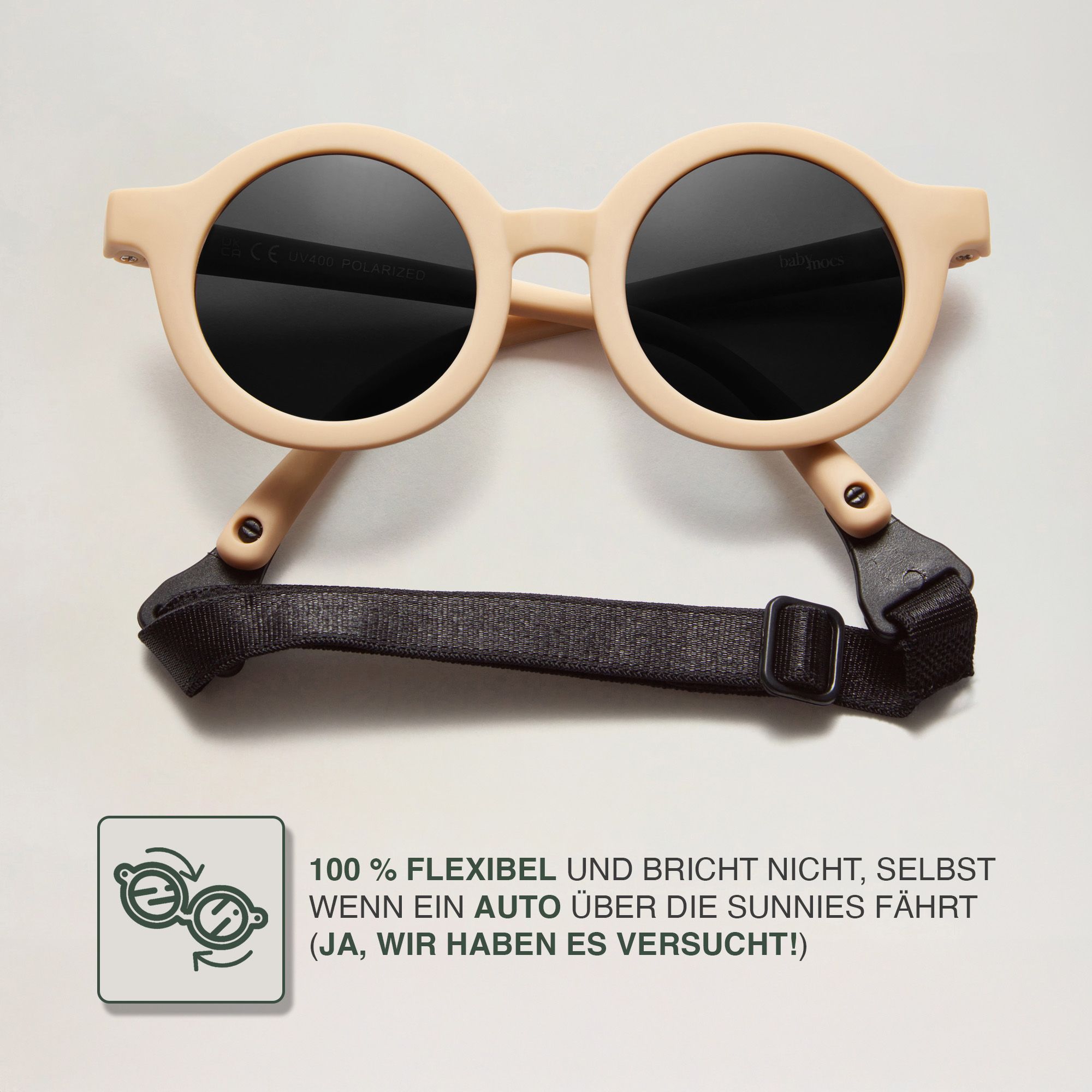 BabyMocs Biegsame Kinder Sonnenbrille