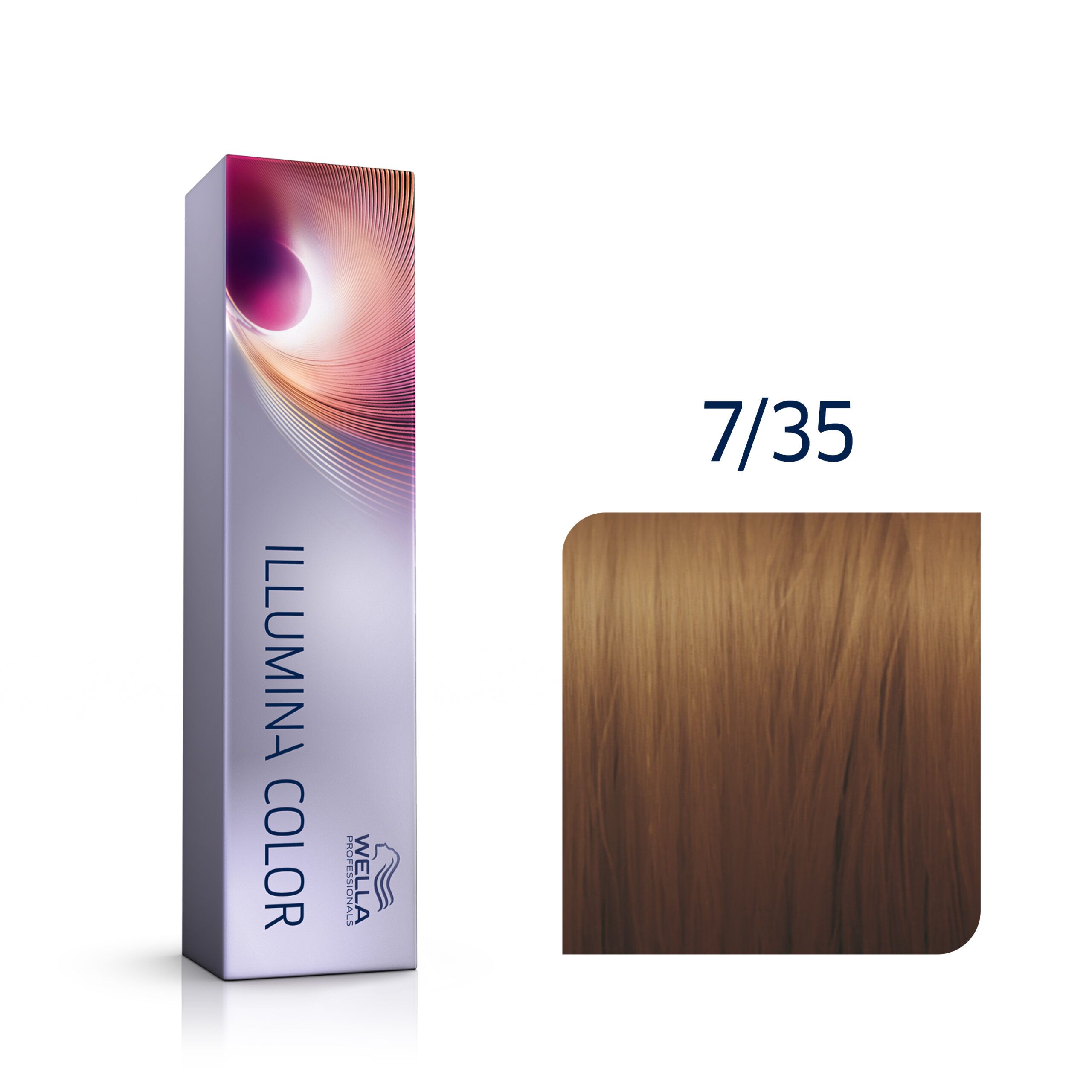 Wella Illumina Color 7/35 mittelblond gold mahagoni