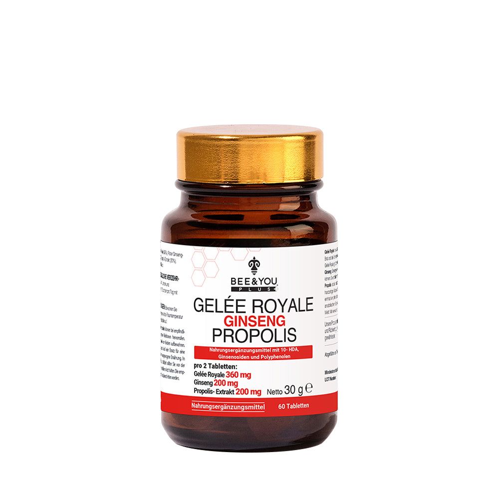 BEE&YOU Gelée Royal Ginseng Propolis Tabletten