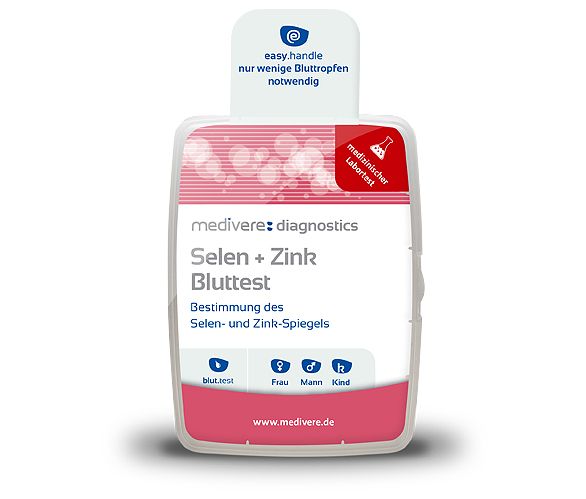 medivere diagnostics Selen + Zink Bluttest
