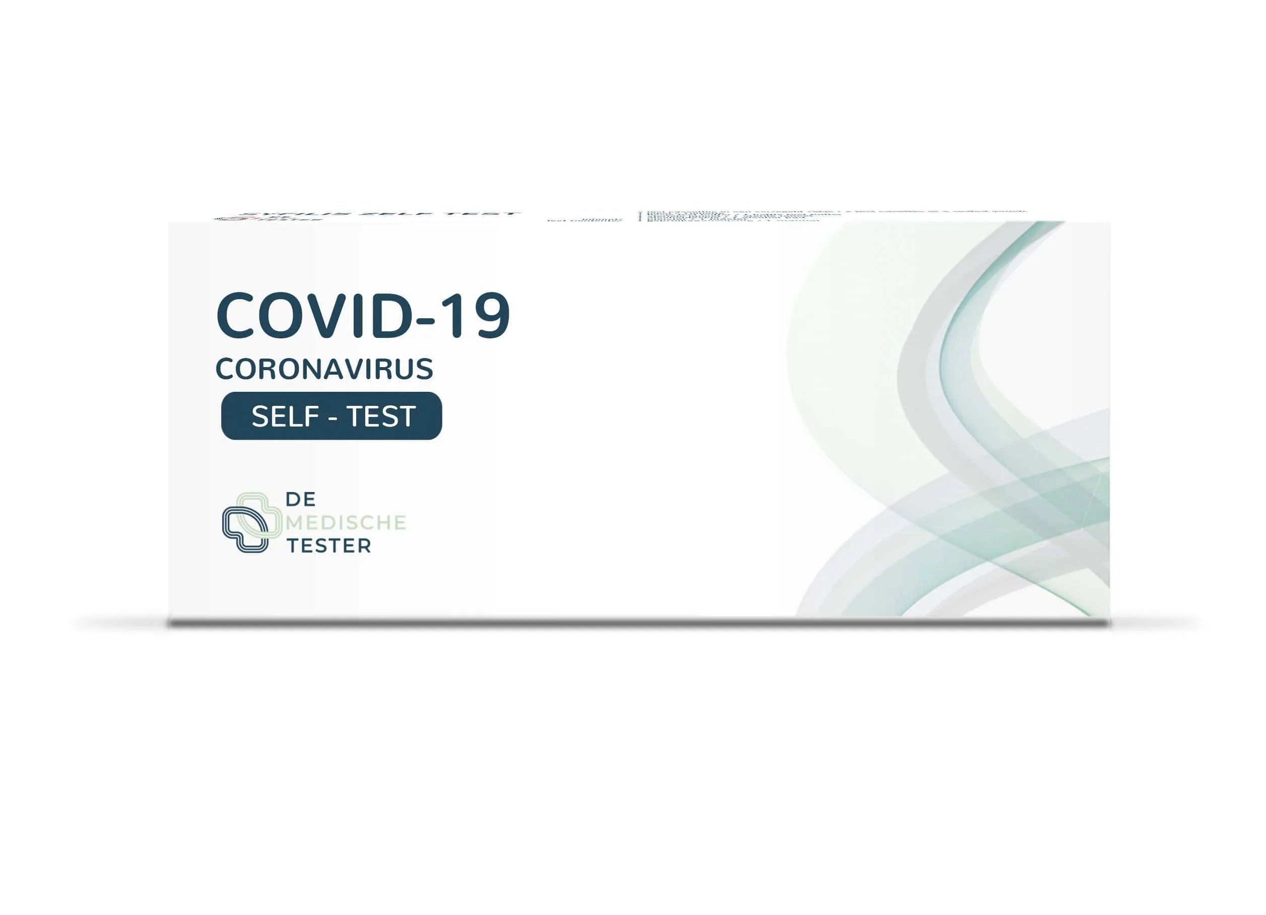 COVID-19 Coronavirus Selbst-Test von De Medische Tester. CE-zertifiziert.