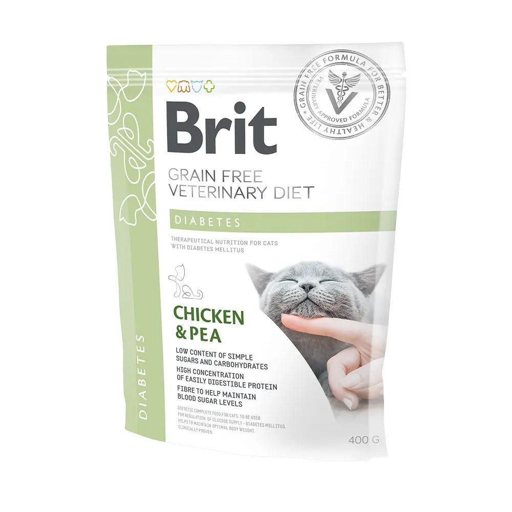 Brit Veterinary Diet - Cat Diabetes 400 g Futter