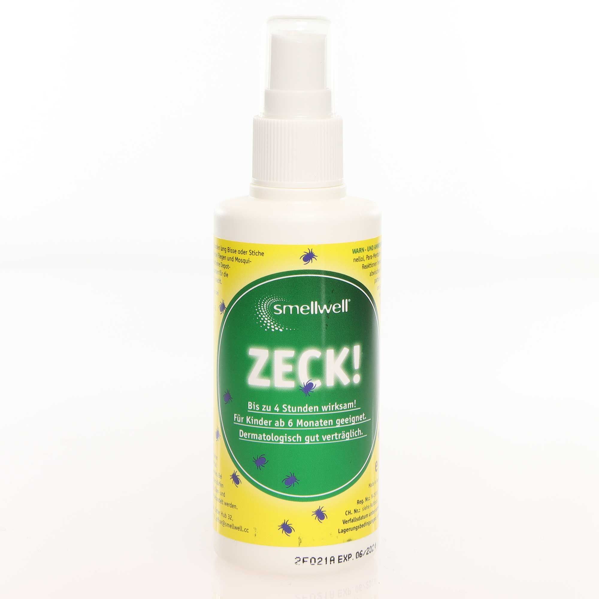 Zeck - wasser- und schweißbeständig - sogar für Kleinkinder geeignet - für Mensch und Tier