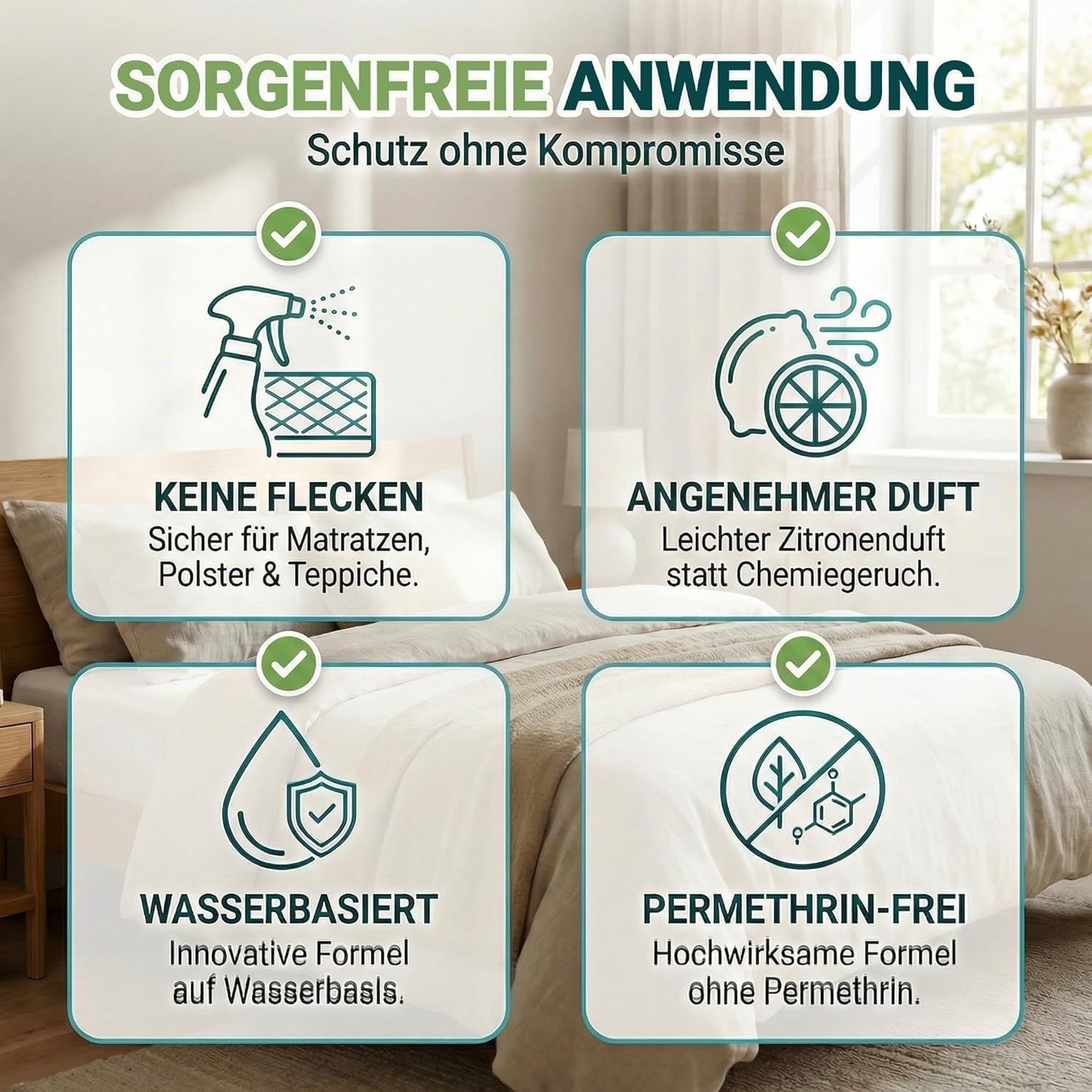 HomeBugProtect Bettwanzen Spray Für Textilien und Möbel