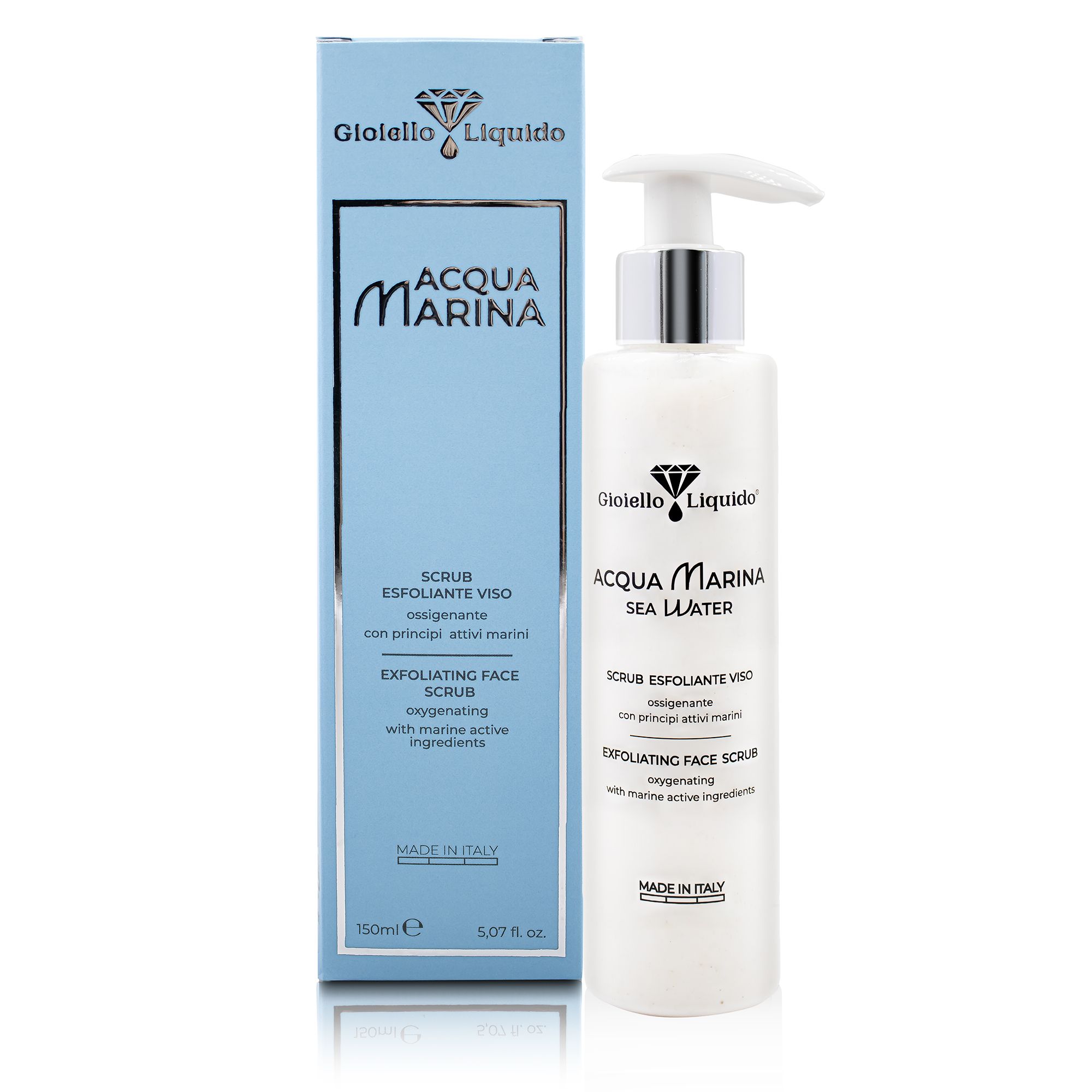 Gioiello Liquido Gesichtspflegeset Tonic, Reinigungsmilch und Peeling