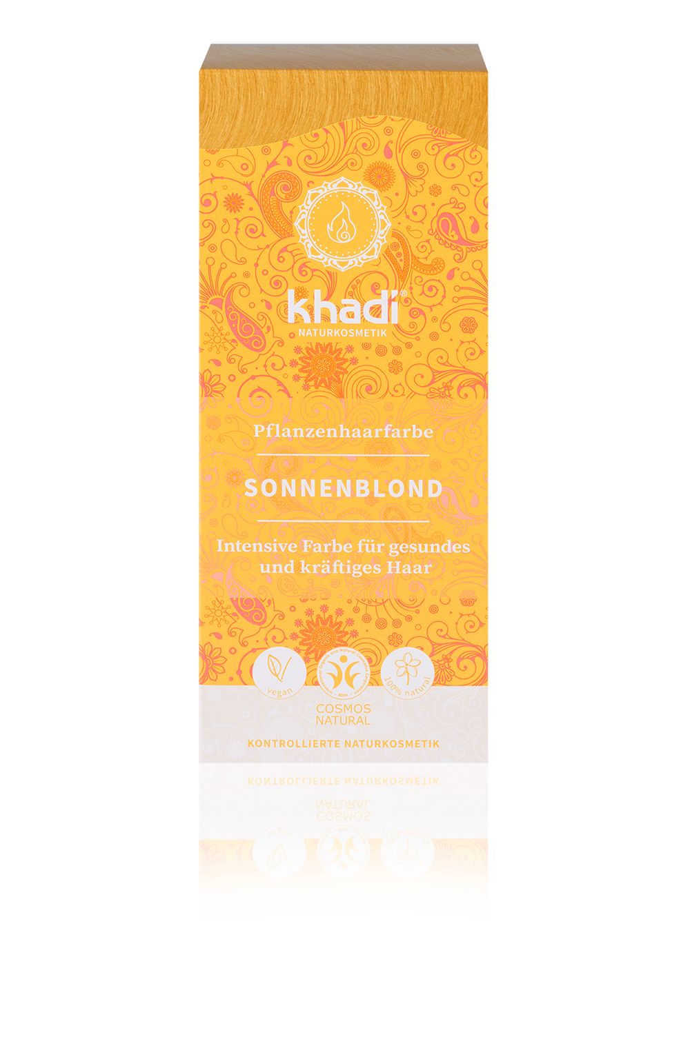 khadi Natural Cosmetics Pflanzenhaarfarbe Sonnenblond 100 g