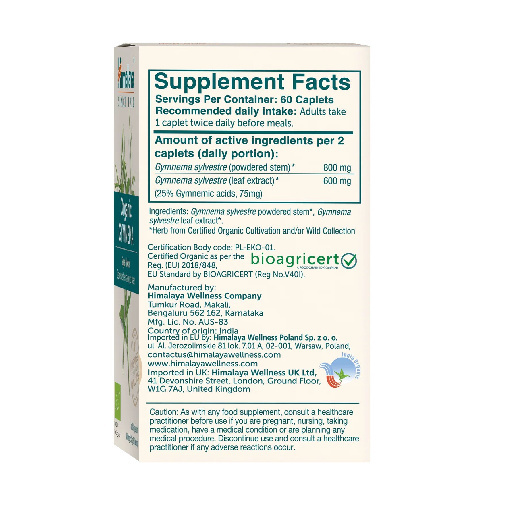 Himalaya Bio Gymnema