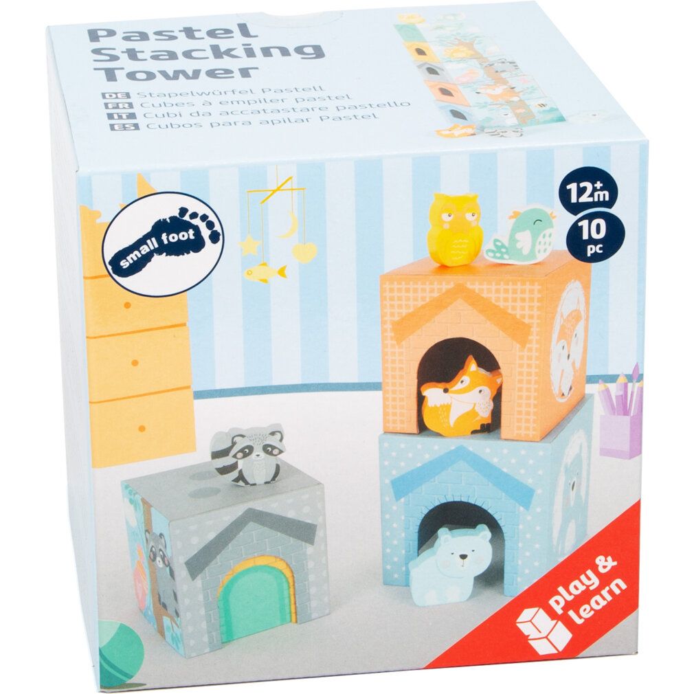 Stapelwürfel Pastell