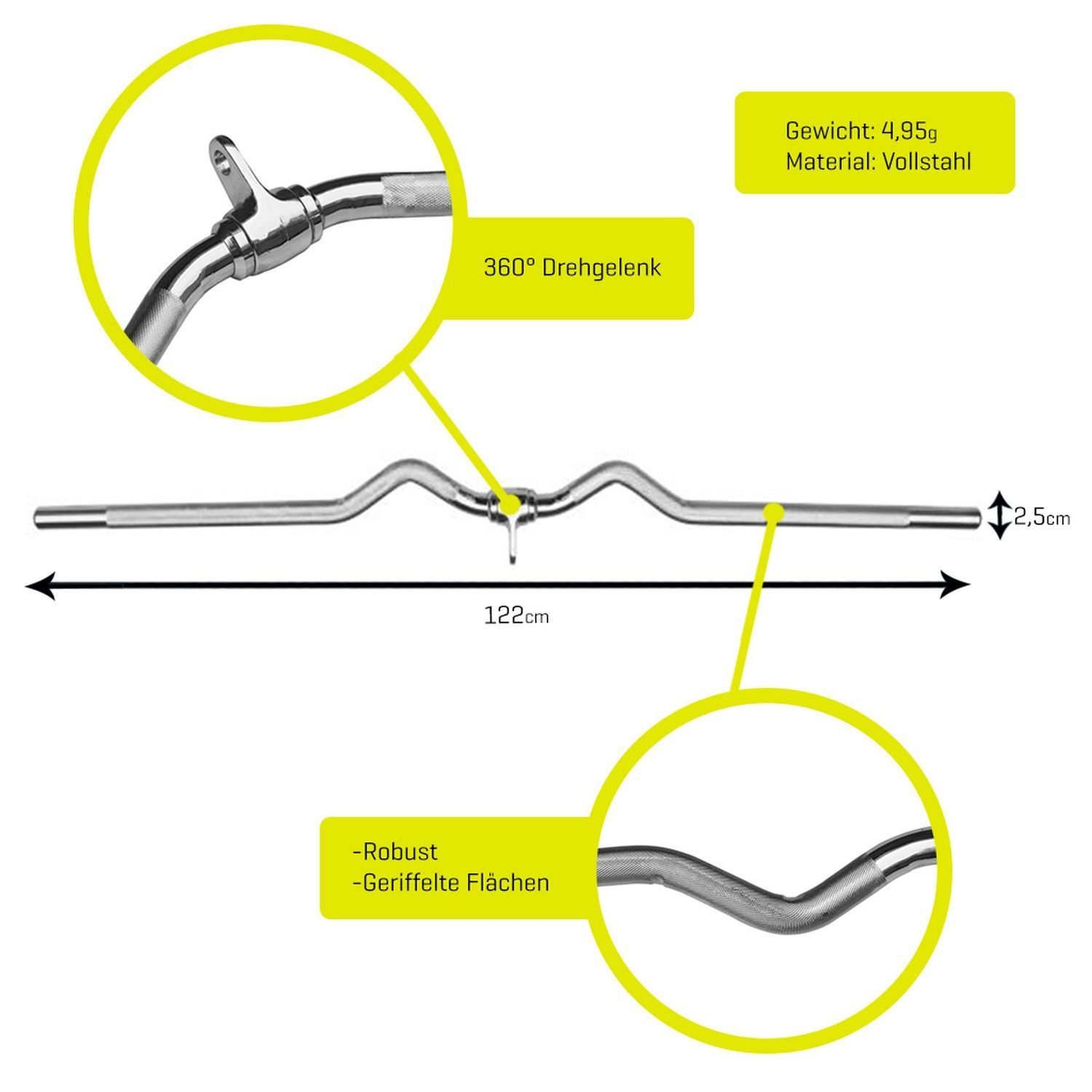 Sporttrend24 SZ Curl Griff,Sporttrend24 SZ Curl Griff
