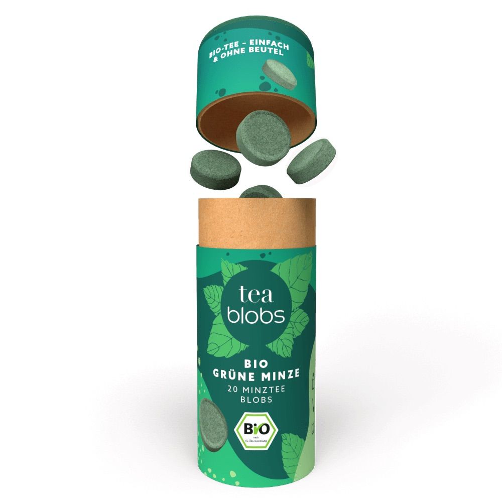 TeaBlobs BIO Grüne Minze 20 St Tee