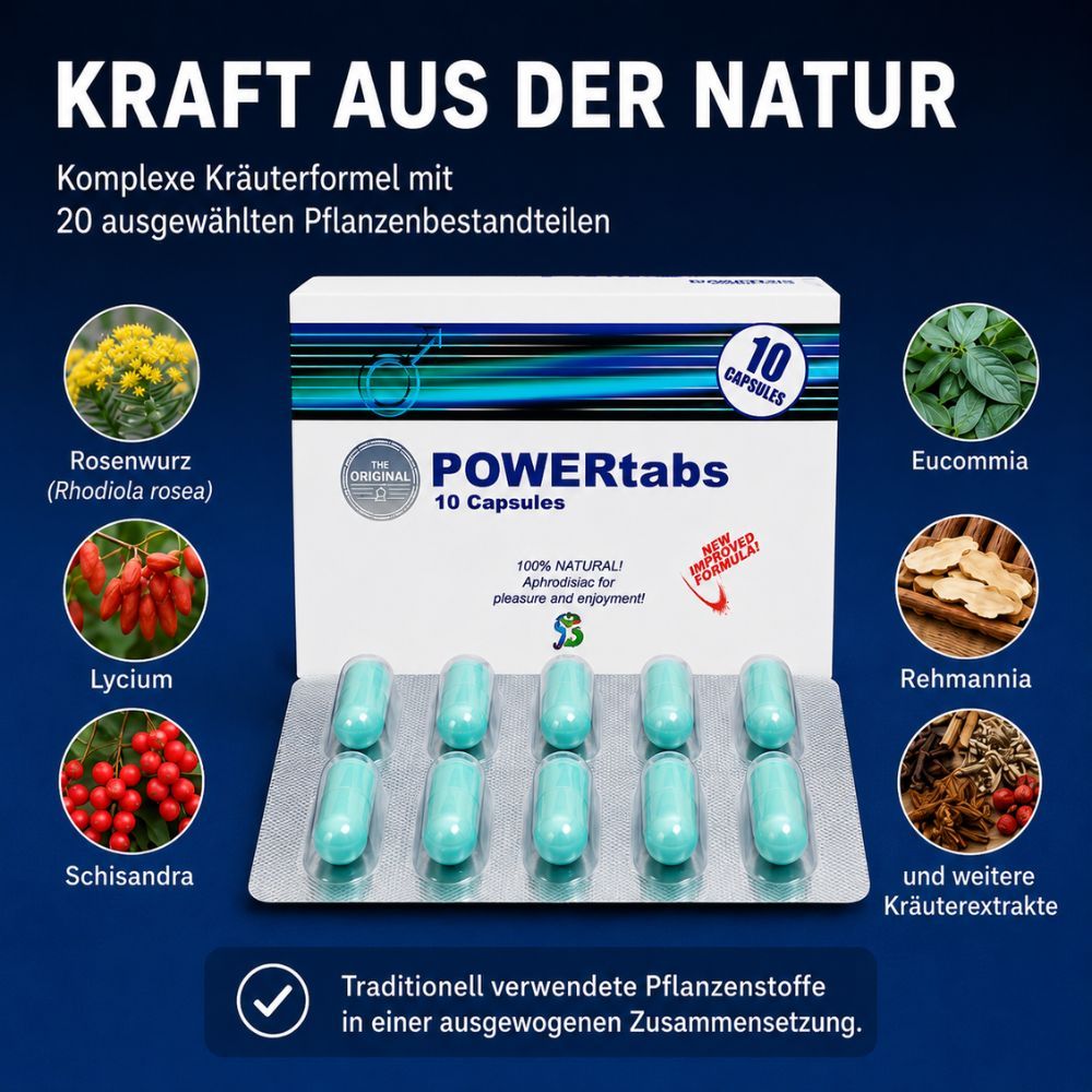 Herb Supply Powertabs für Männer
