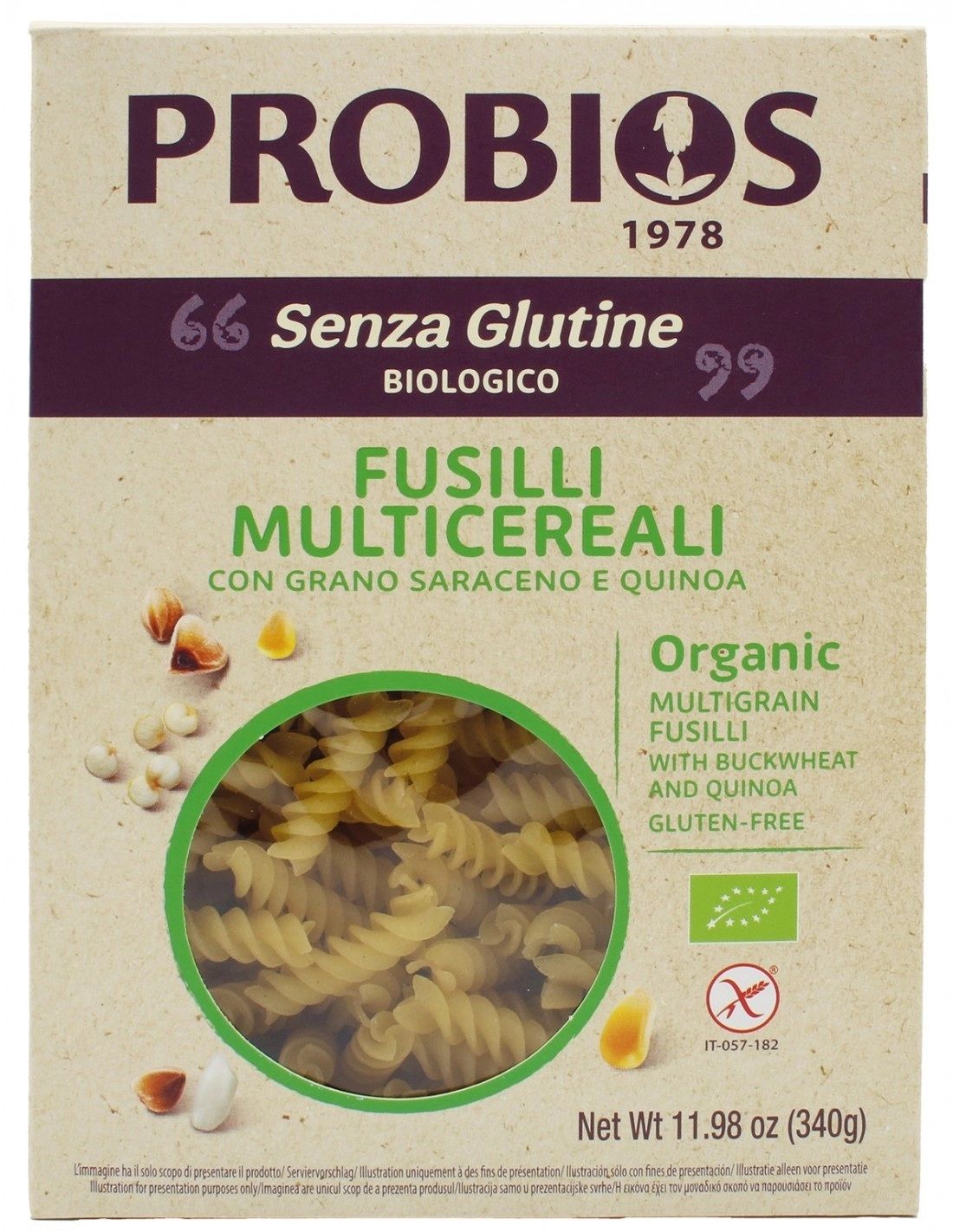 Probios Vari Fusilli Multicereali 340 G - Immagine 4