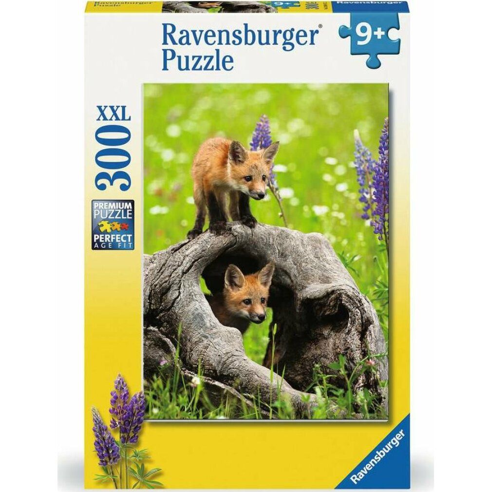 Ravensburger - Puzzle Neugierige füchse 300p