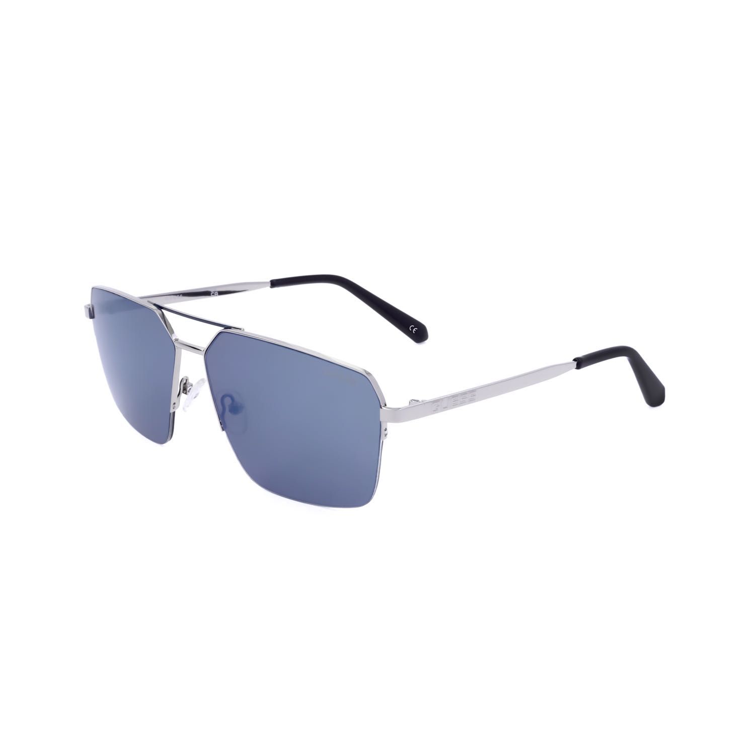 Guess Factory occhiali da sole uomo GF00043 silver-coloured