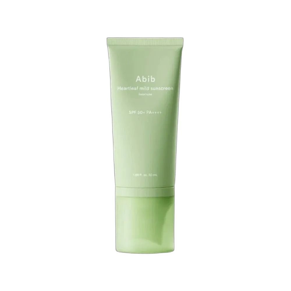 Abib Heartleaf mild sunscreen Relief tube Spf50+ Pa++++ 50 ml Creme