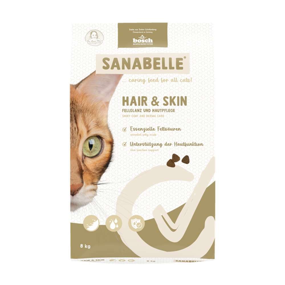 Sanabelle Hair & Skin 8 kg Futter
