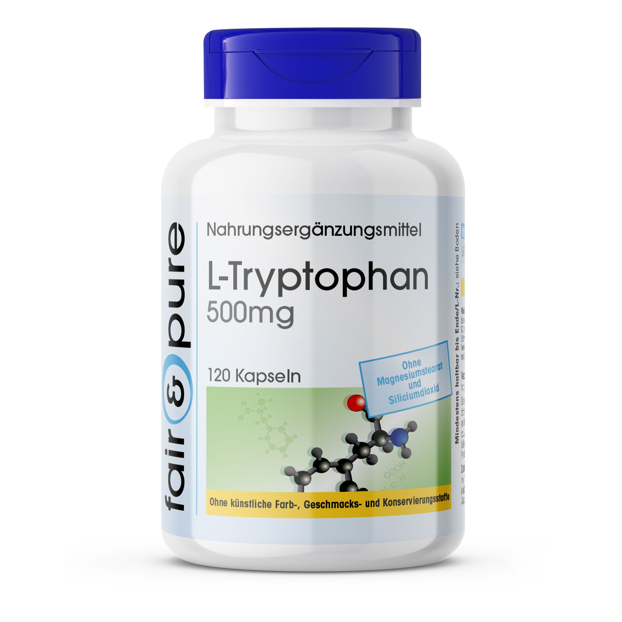fair - pure | L Tryptophan 500mg 120 St