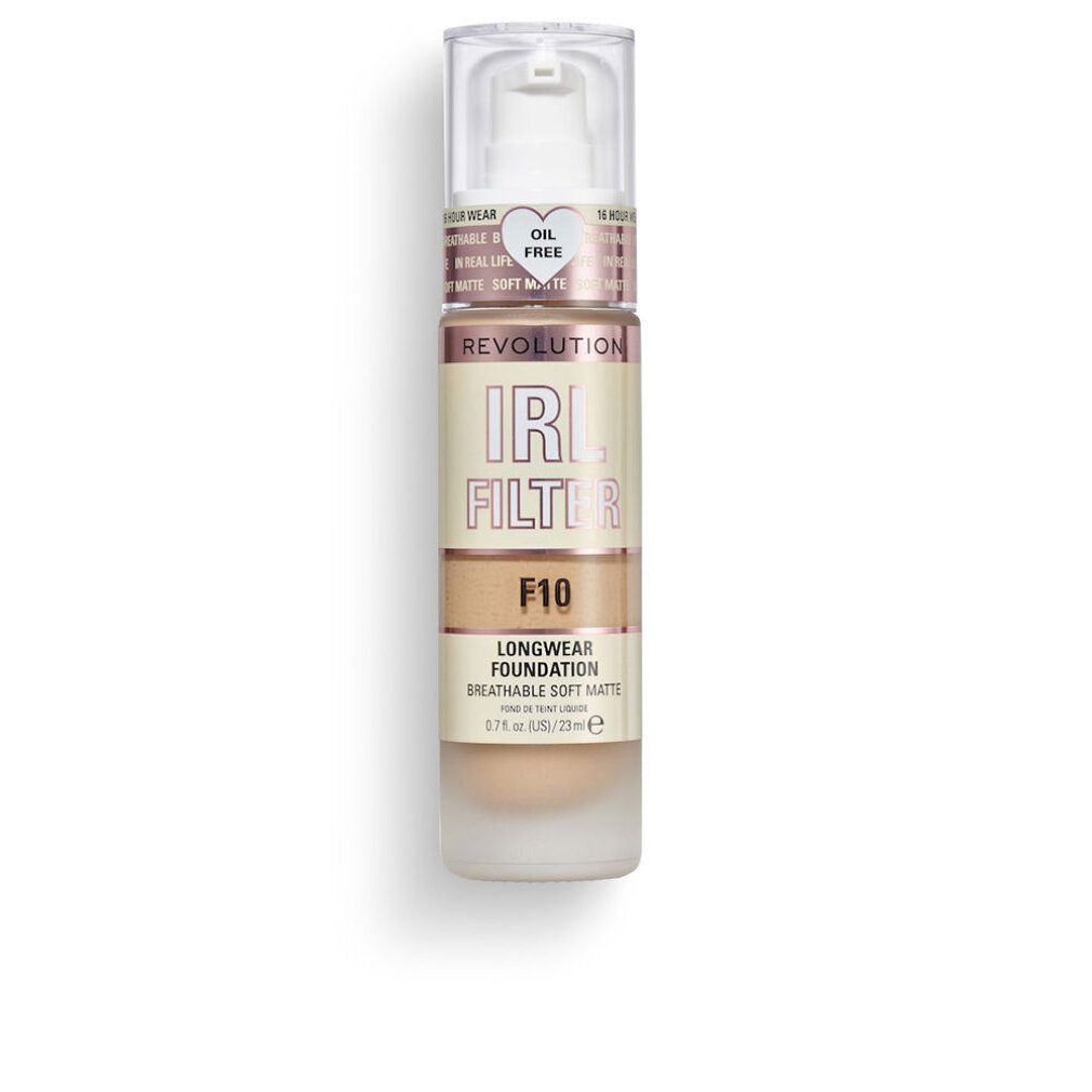 Revolution Makeup Revolution irl Filter Longwear Foundation F10