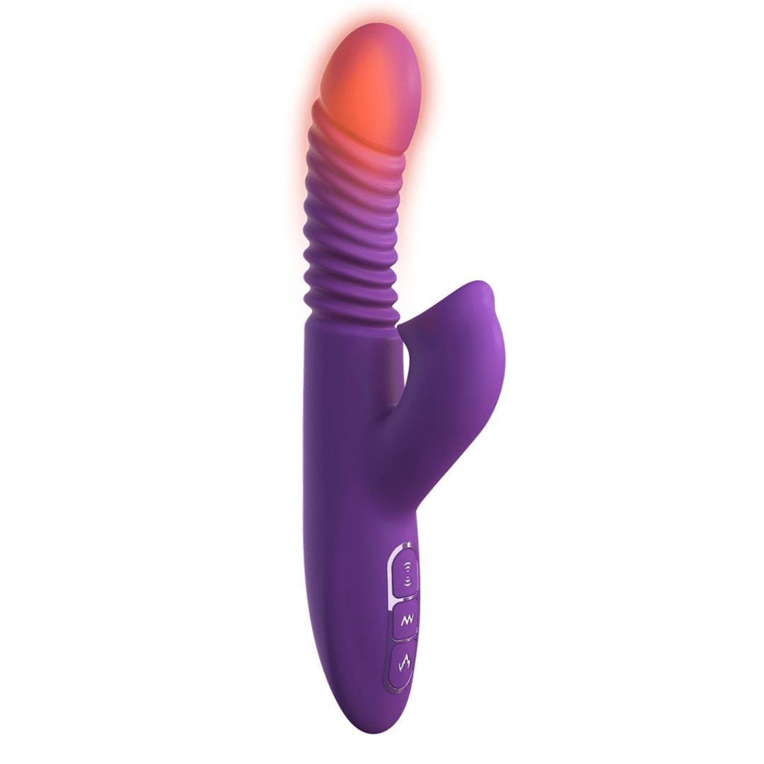 Rabbitvibrator 'Ultimate Thrusting Clit Stimulate-Her“ | 5 Vibrationsmodi Fantasy for Her 1 St Vibrator