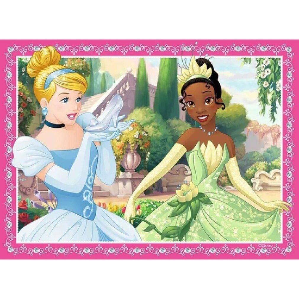 Disney Prinzessin Puzzle, 4in1