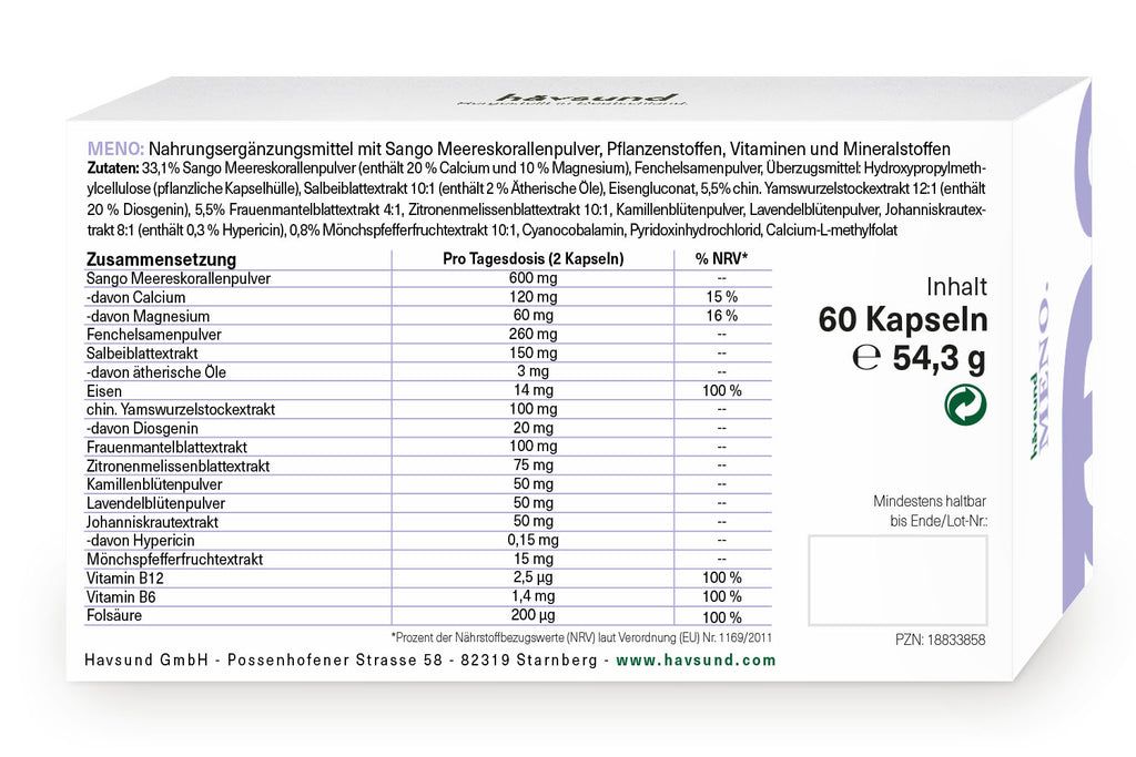 håvsund Meno 360 St Kapseln