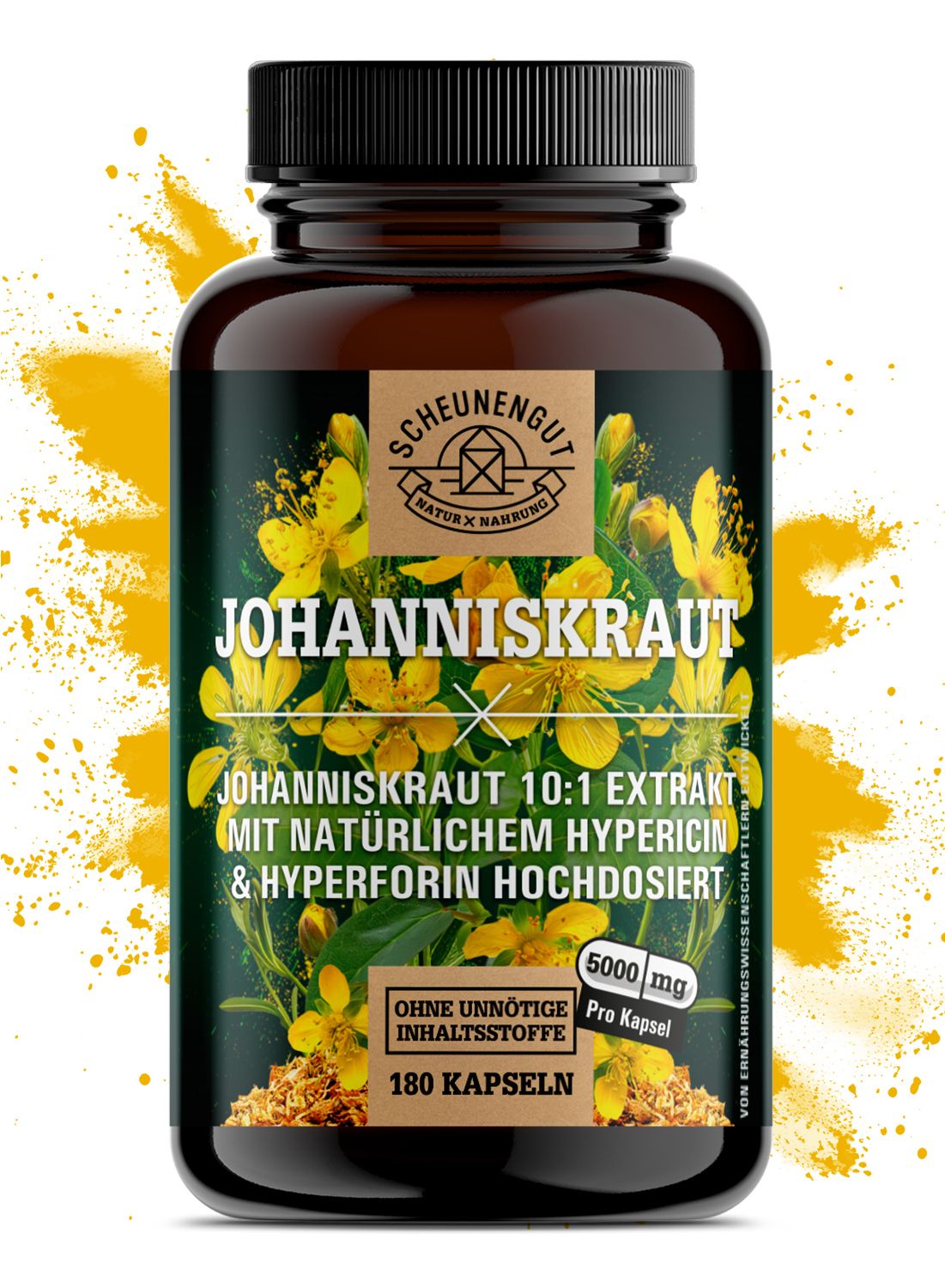 Scheunengut® Johanniskraut Extrakt | mit Hypericin & Hyperforin