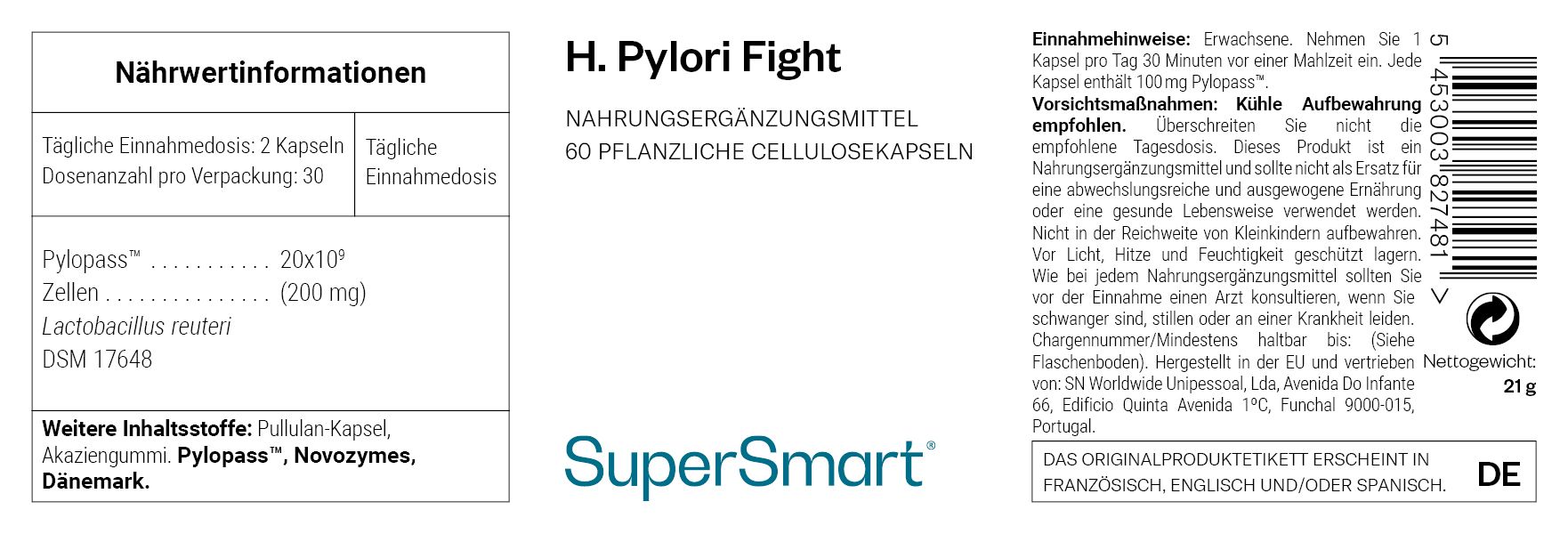 SuperSmart - H. Pylori Fight