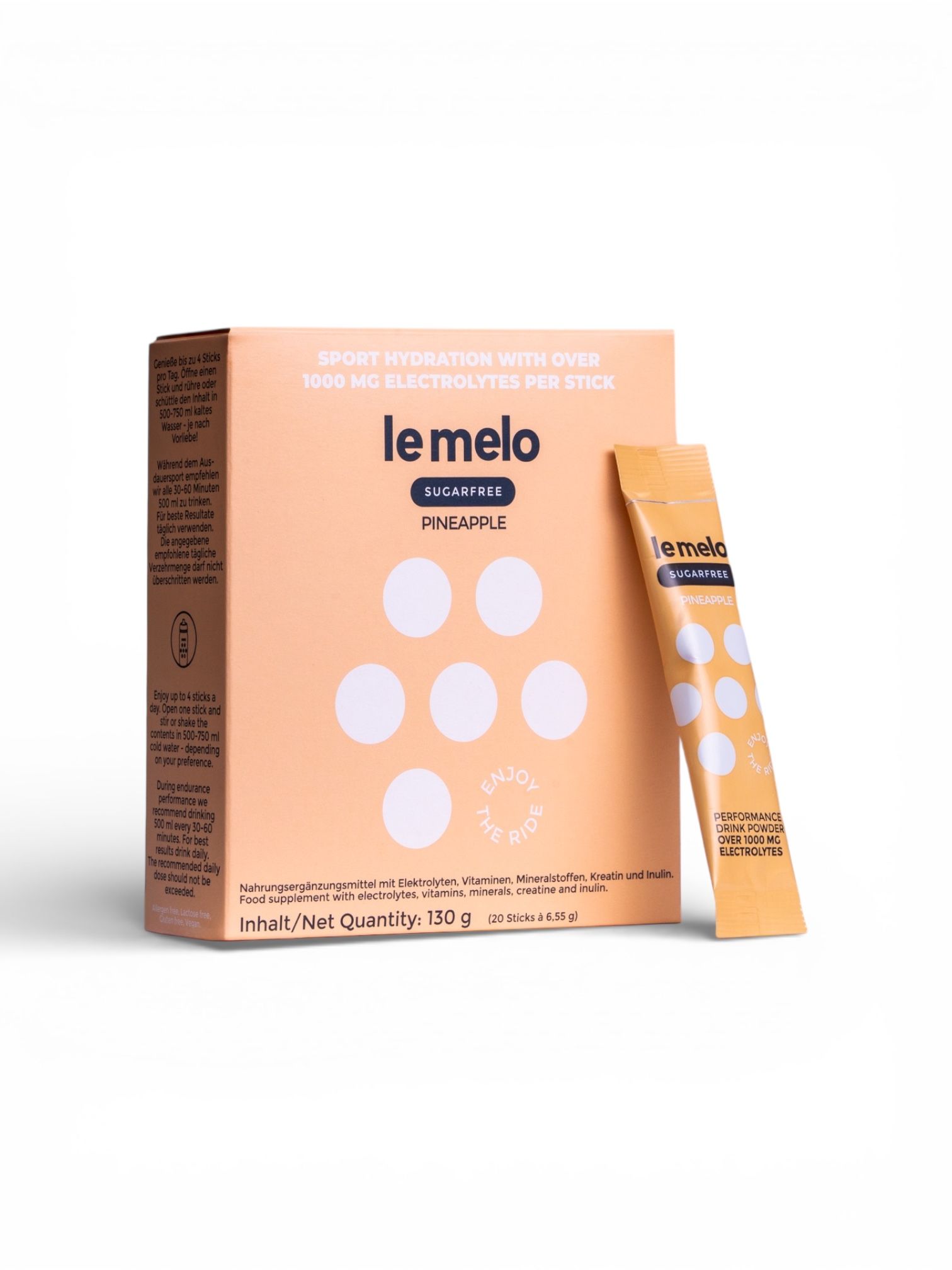 le melo PINEAPPLE - funktionale Hydration ohne Zucker