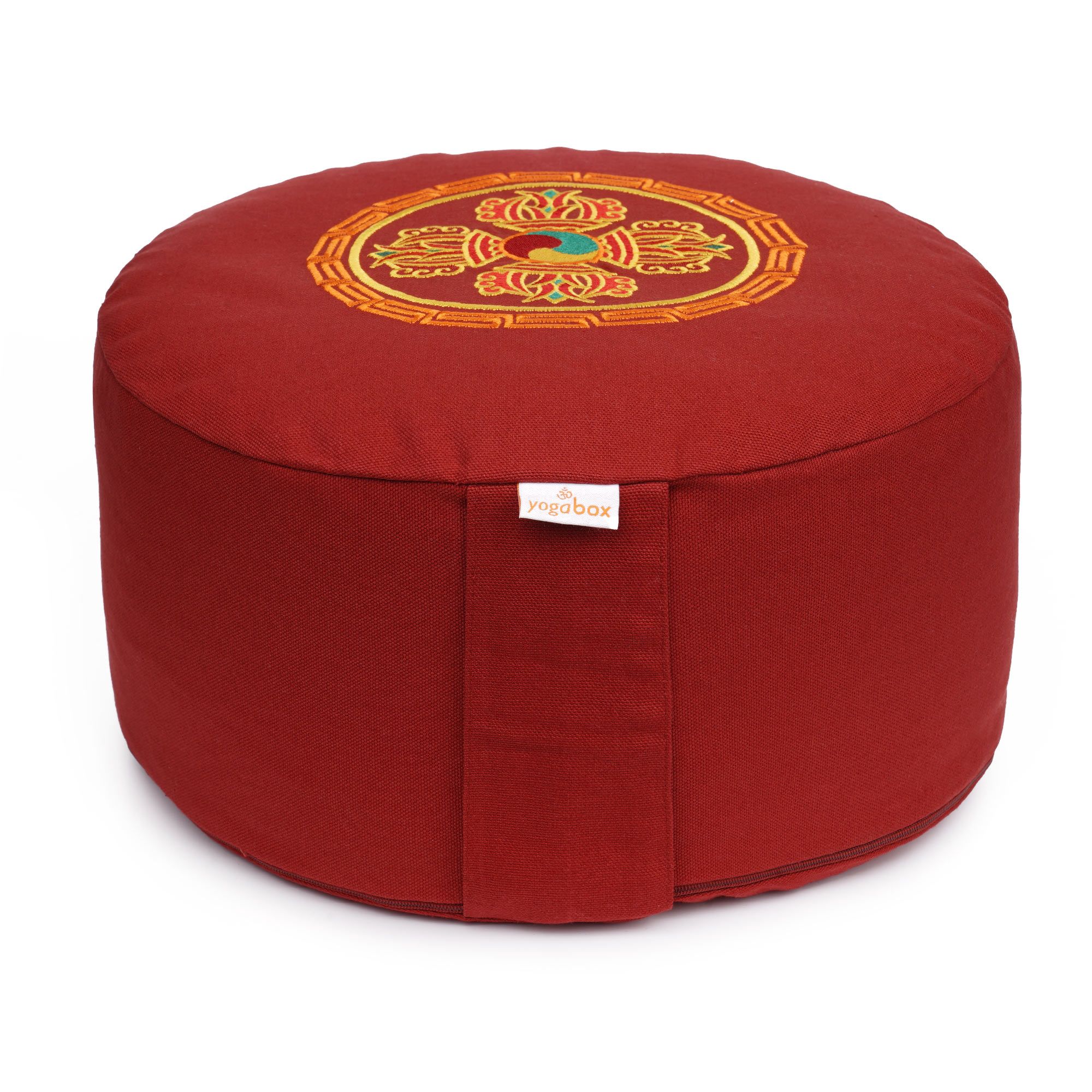 yogabox Meditationskissen Glückssitz® Doppeldorje - bordeaux 33 x 15,0 cm 1 St