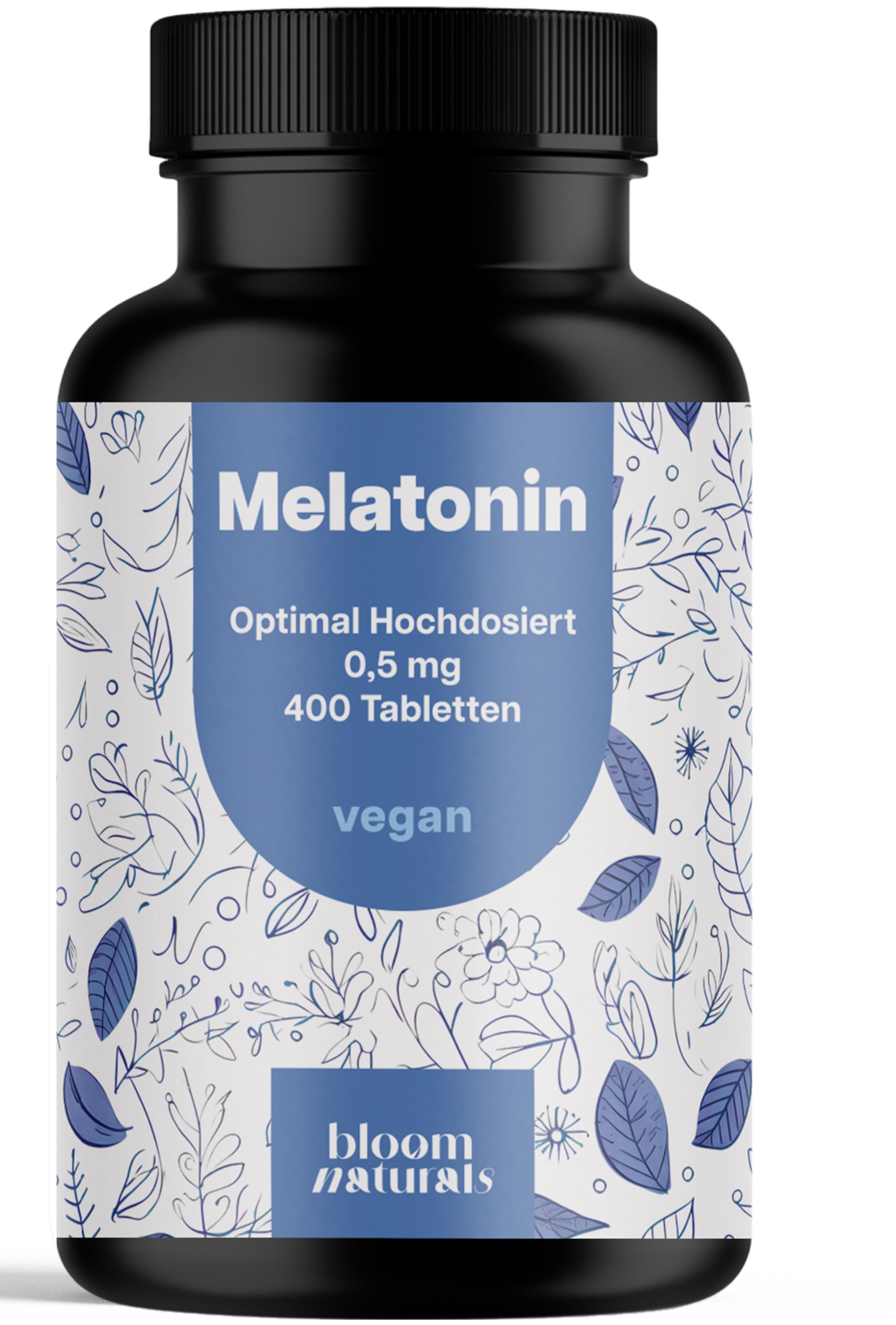 Bloom Naturals Melatonin Tabletten 0,5mg