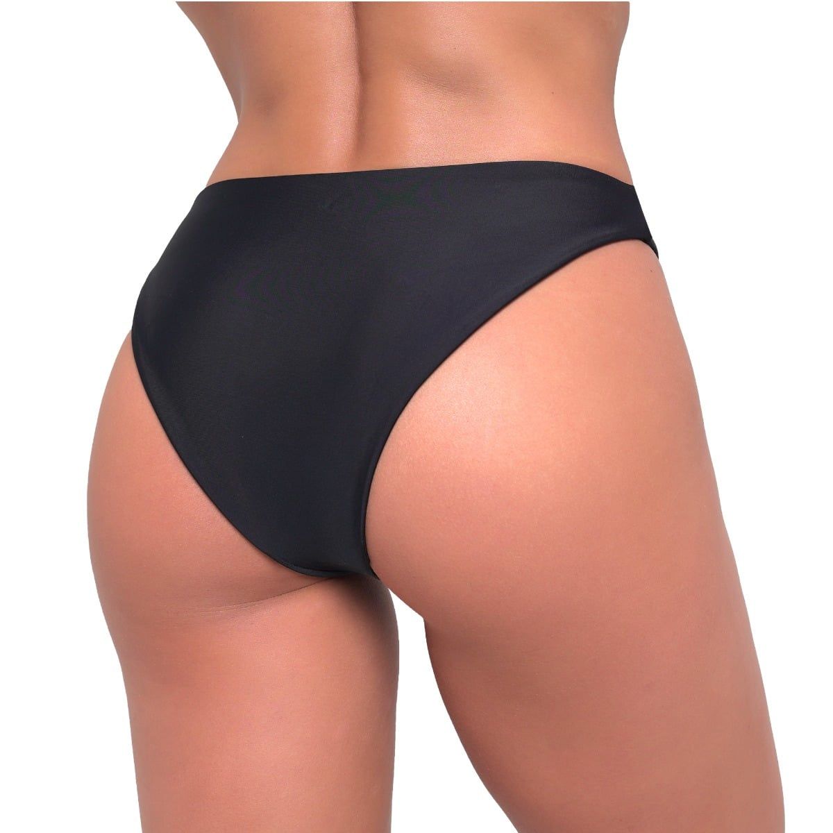 GymBeam Bikini-Unterteil Damen mit klassischem Schnitt Black