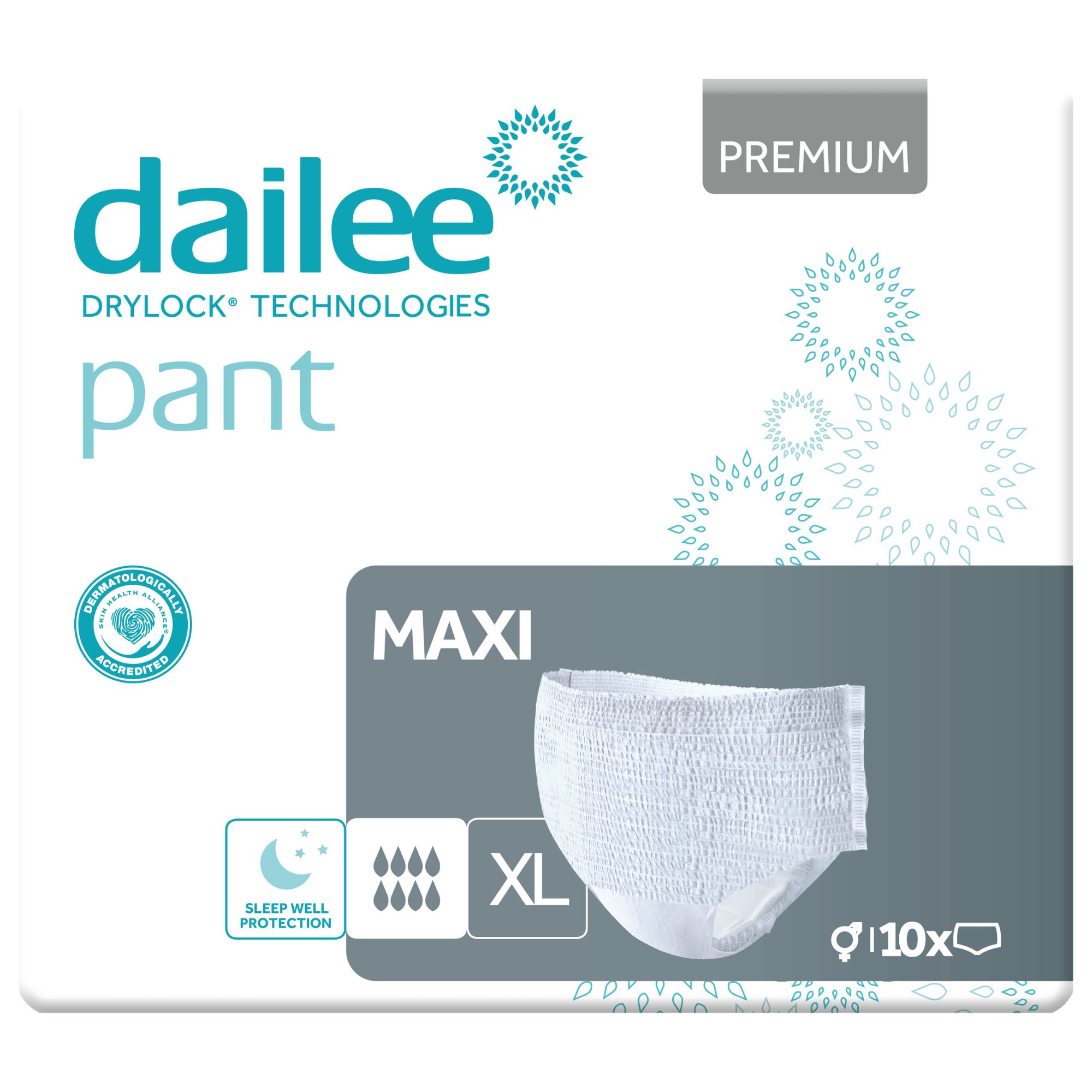 Dailee Pants Maxi Inkontinenz Windelhosen für Erwachsene