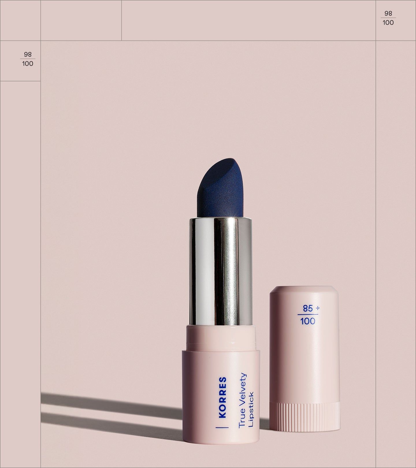 Korres True Velvety Lipstick 80 ägean blue 3 ml Stifte