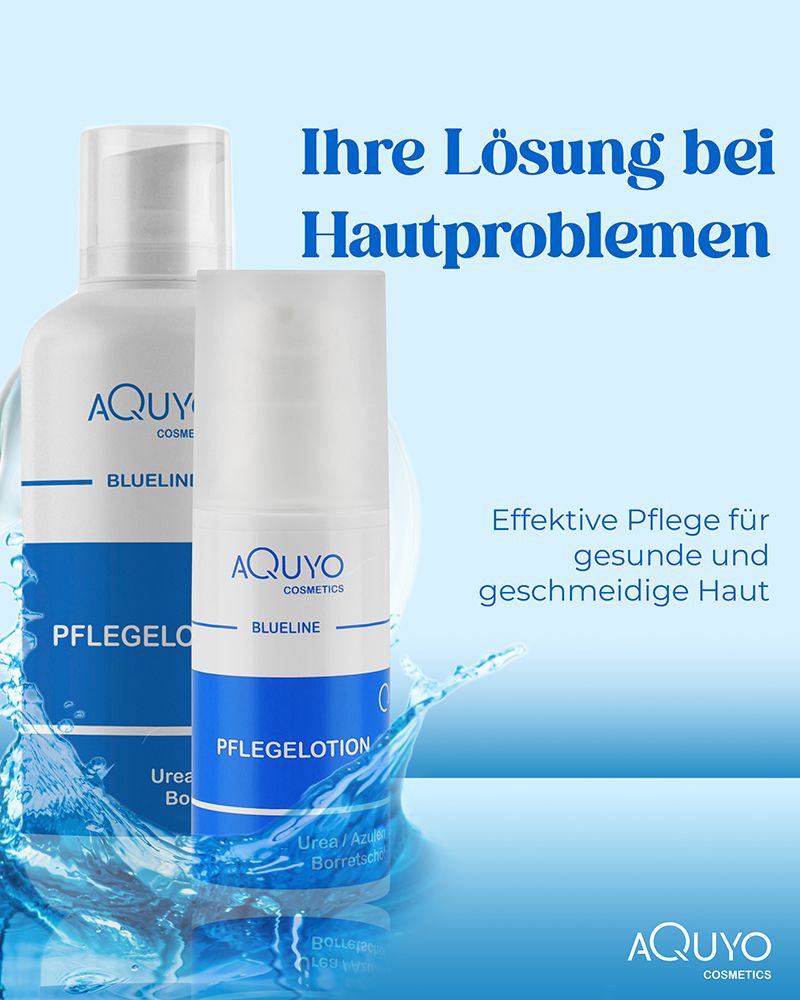Blueline Creme Lotion zur Hautpilz, Fußpilz, Ekzem, Juckreiz oder Neurodermitis Behandlung
