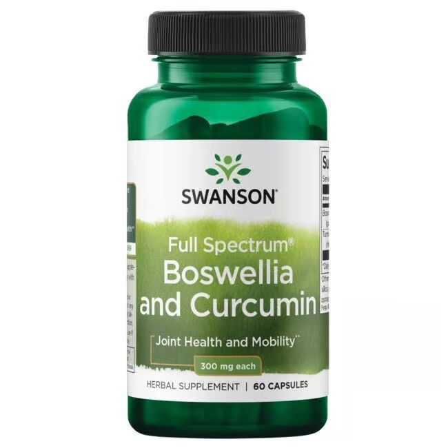 Swanson Boswellia und Curcumin 60 Pc
