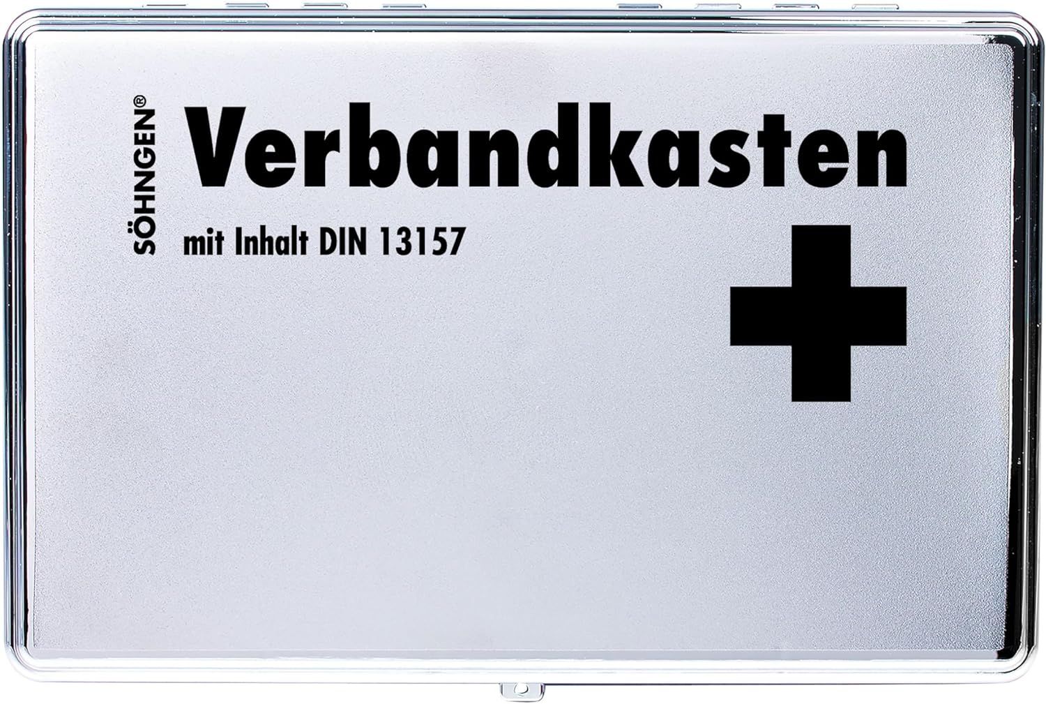 Söhngen Verbandkasten Kiel Chrome mit Füllung - 3003060 1 St Keine Angabe